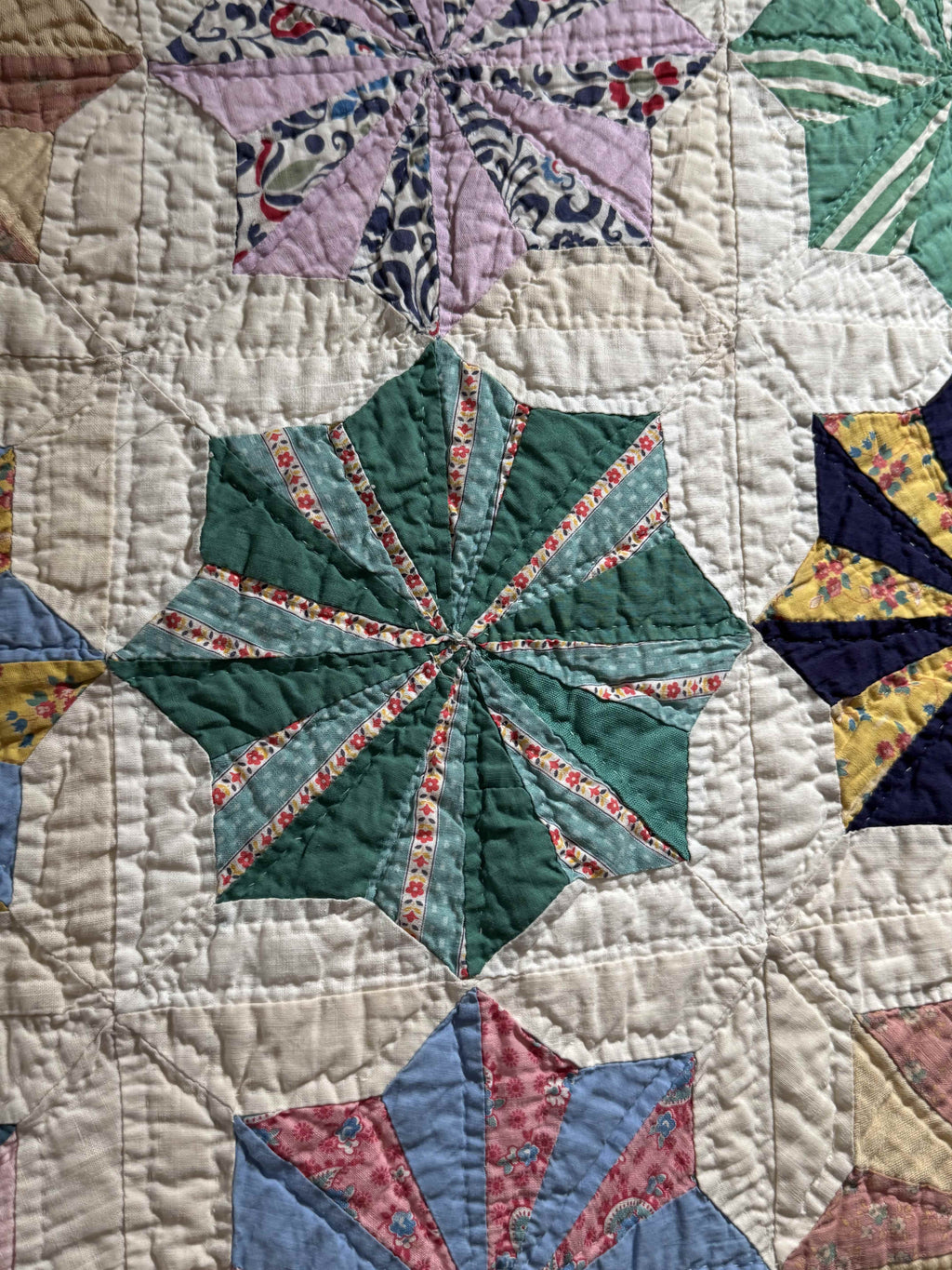 Vintage Eight Point Star Quilt