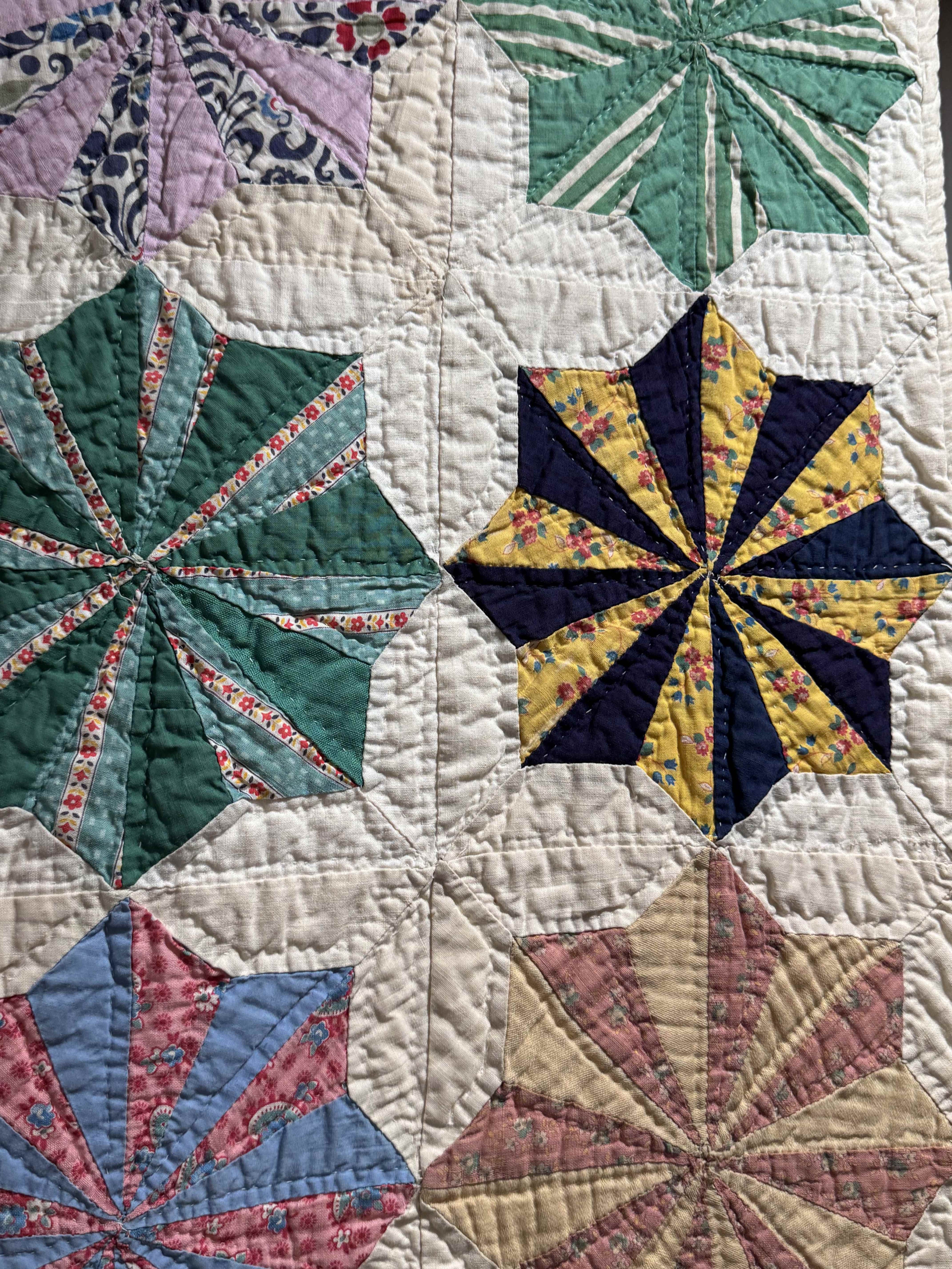 Vintage Eight Point Star Quilt