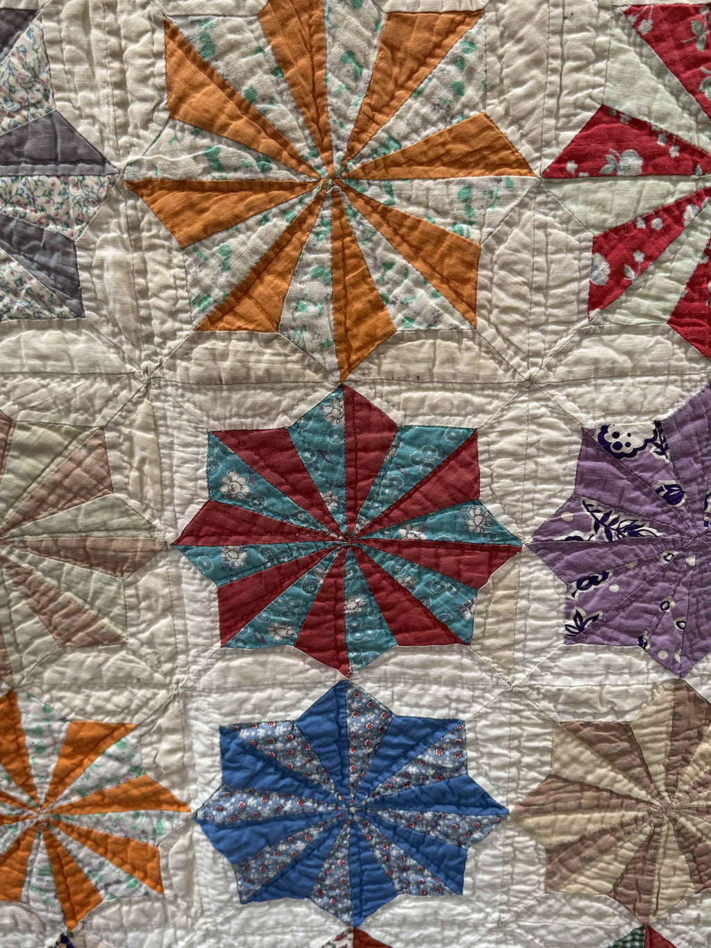 Vintage Eight Point Star Quilt