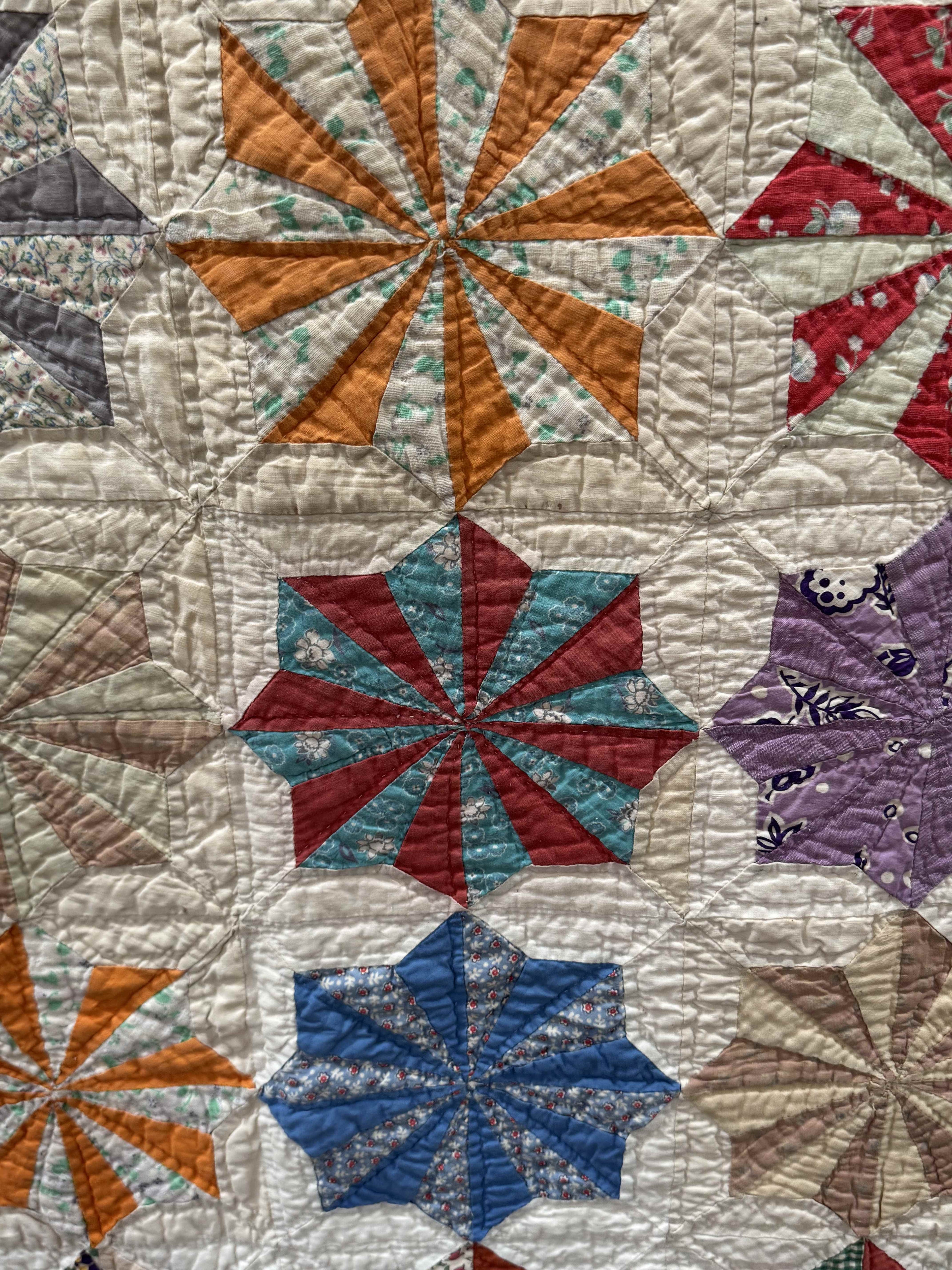 Vintage Eight Point Star Quilt
