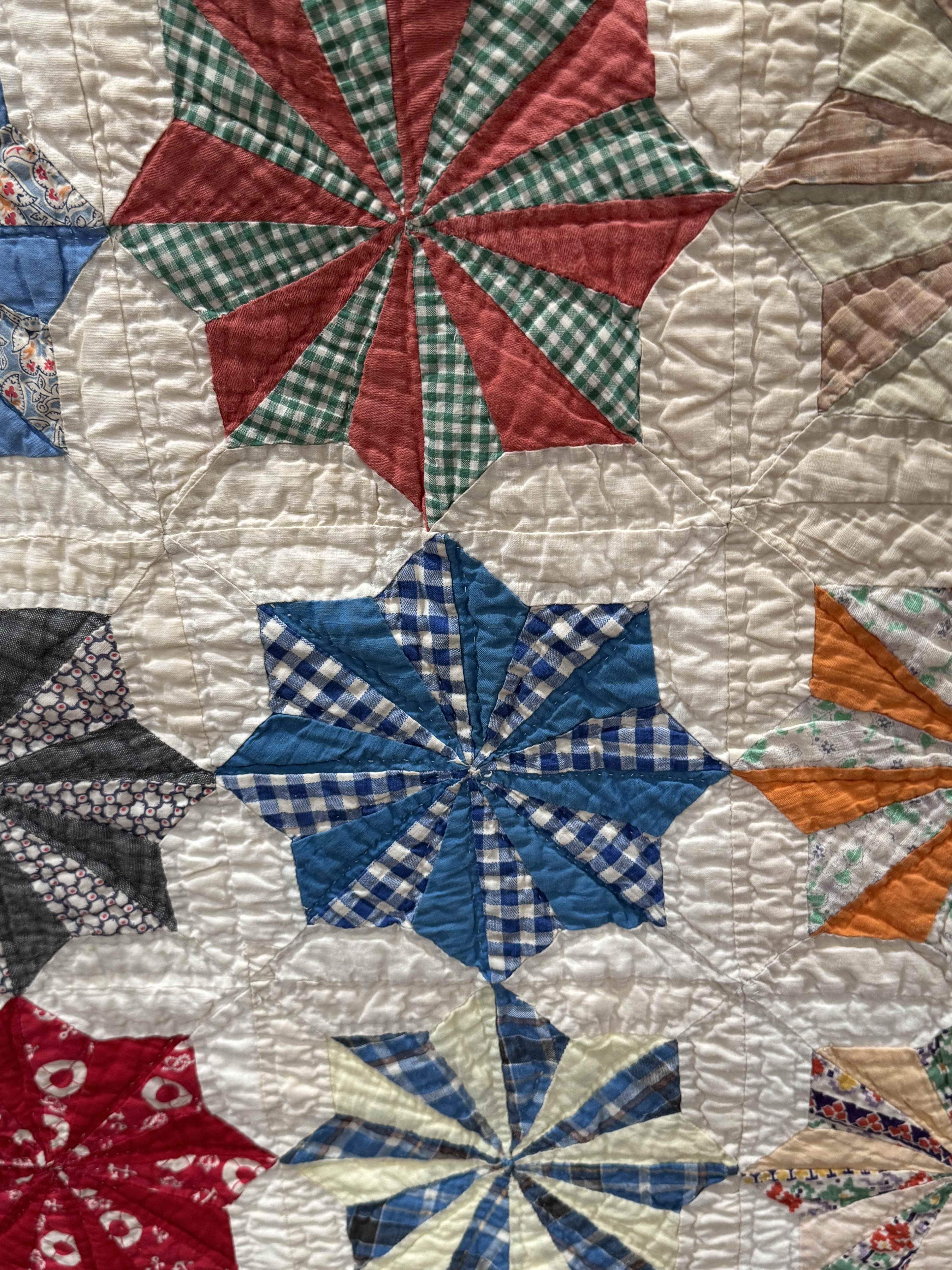 Vintage Eight Point Star Quilt