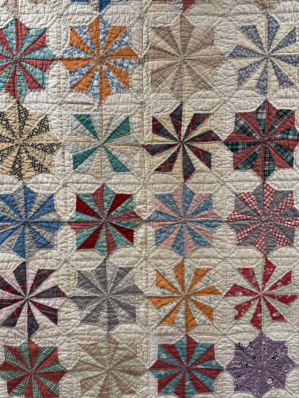 Vintage Eight Point Star Quilt