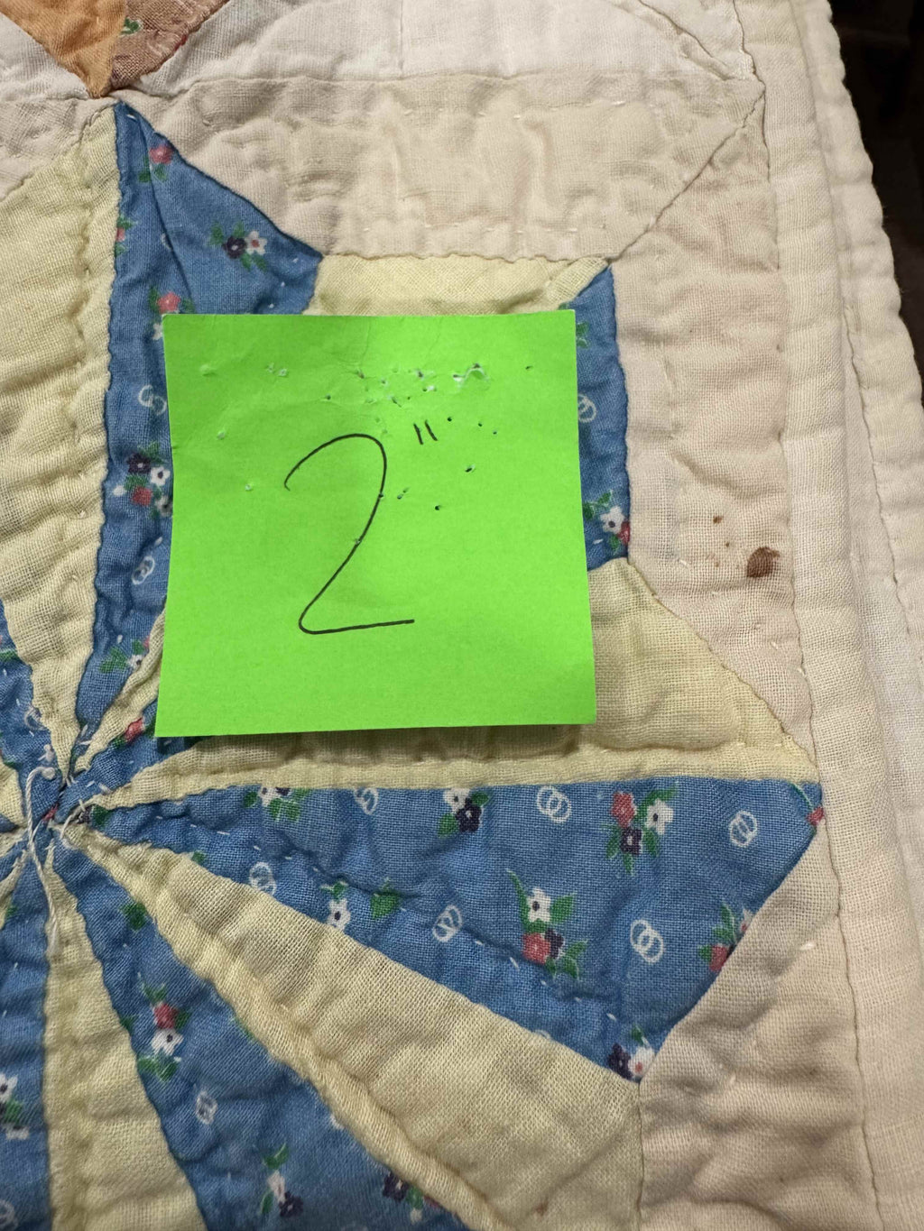 Vintage Eight Point Star Quilt