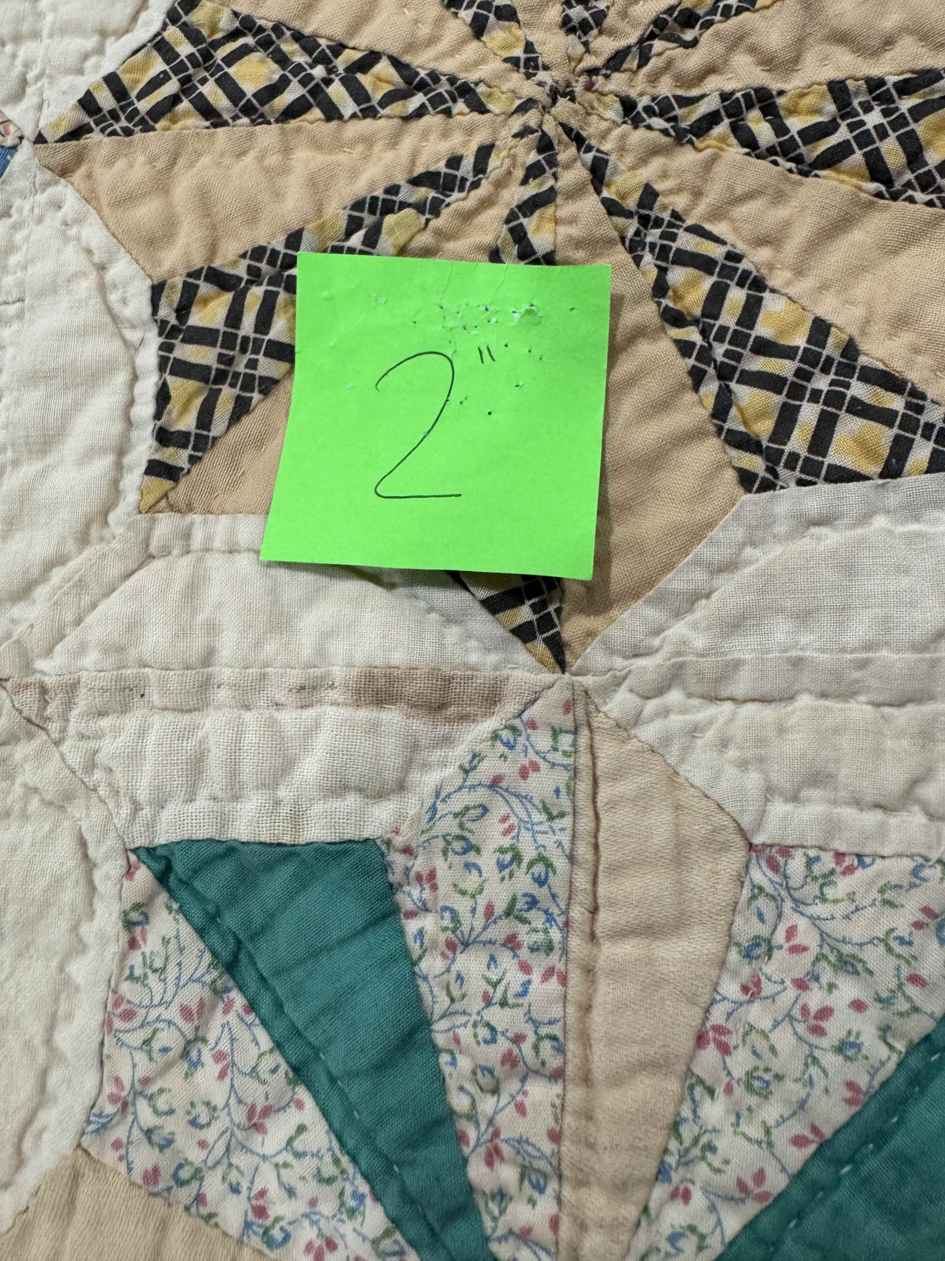 Vintage Eight Point Star Quilt