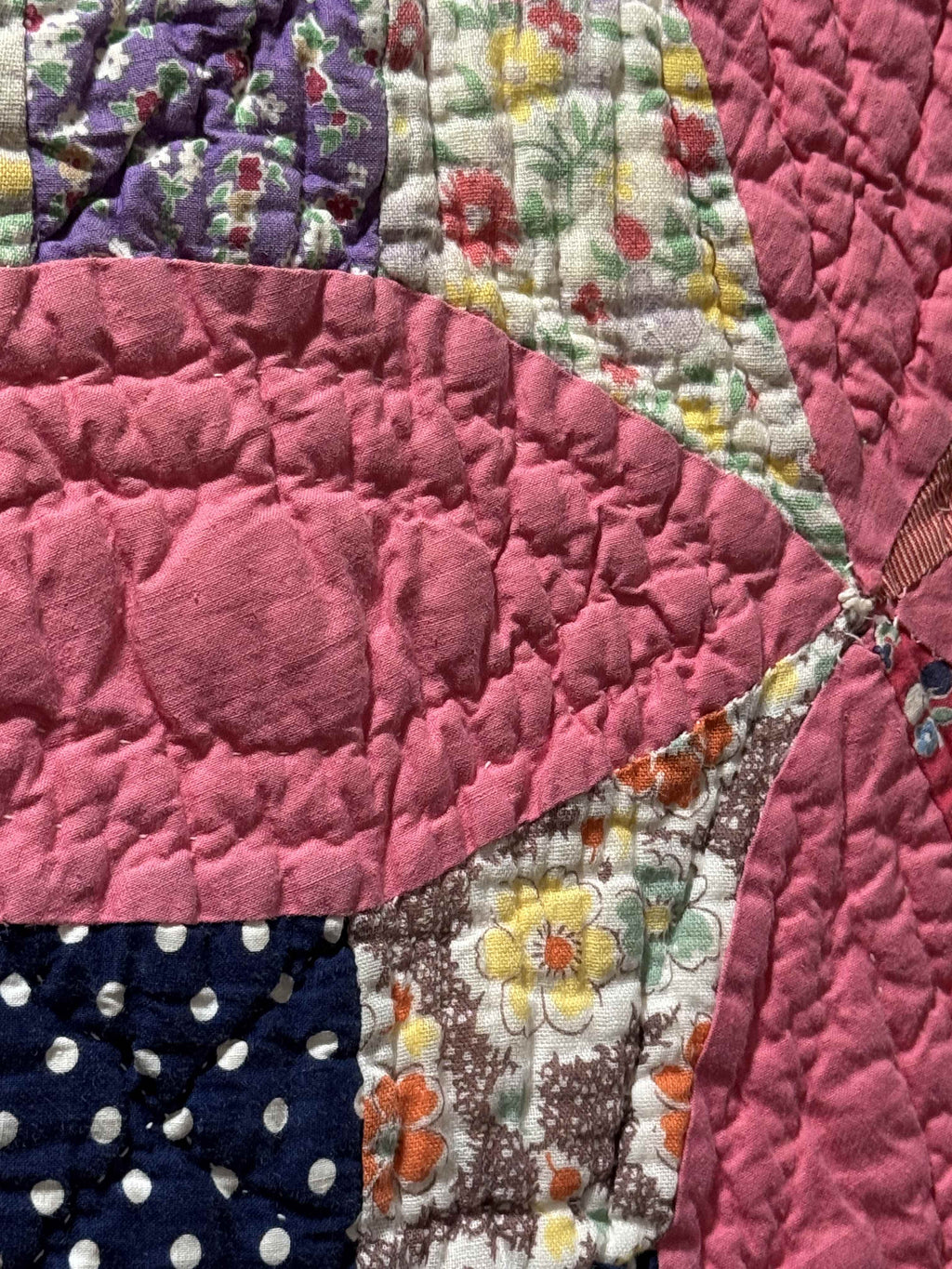 Vintage Glorified Nine Patch Quilt