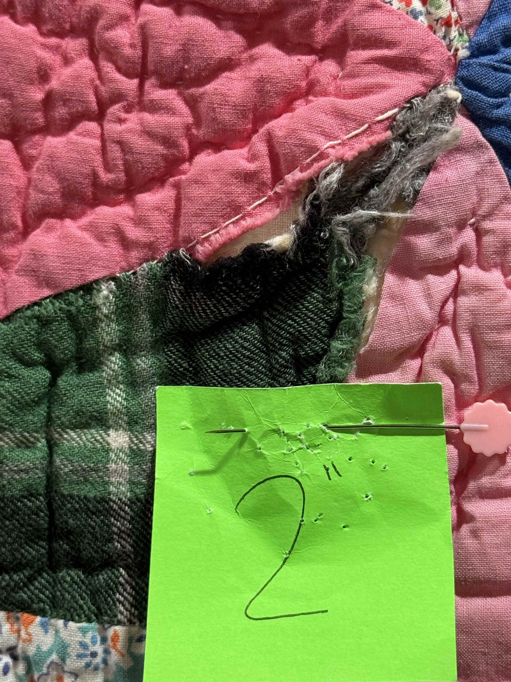Vintage Glorified Nine Patch Quilt