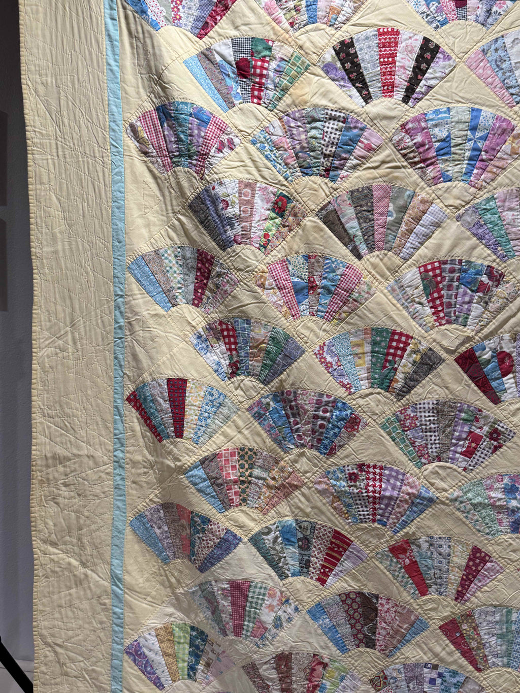 Vintage Grandmother's Fan Quilt