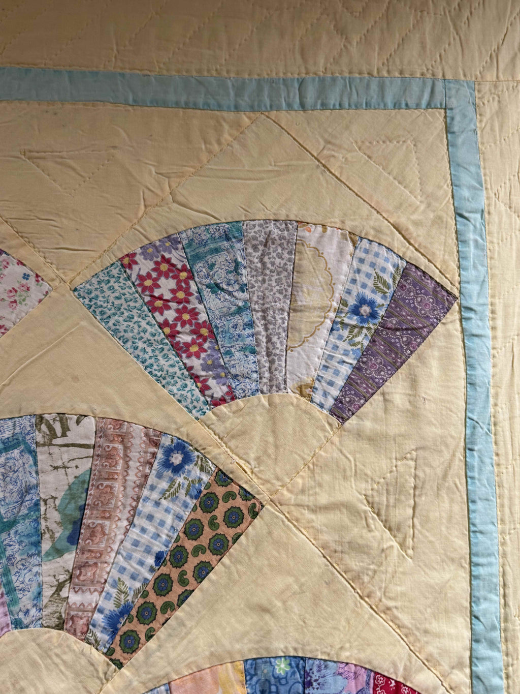 Vintage Grandmother's Fan Quilt