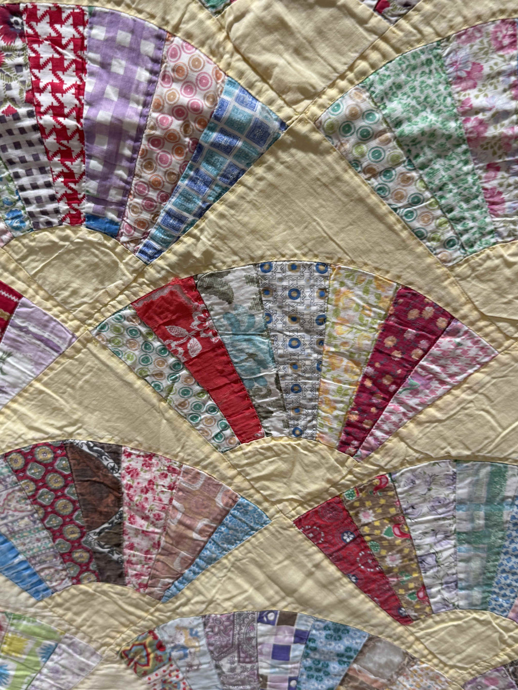 Vintage Grandmother's Fan Quilt