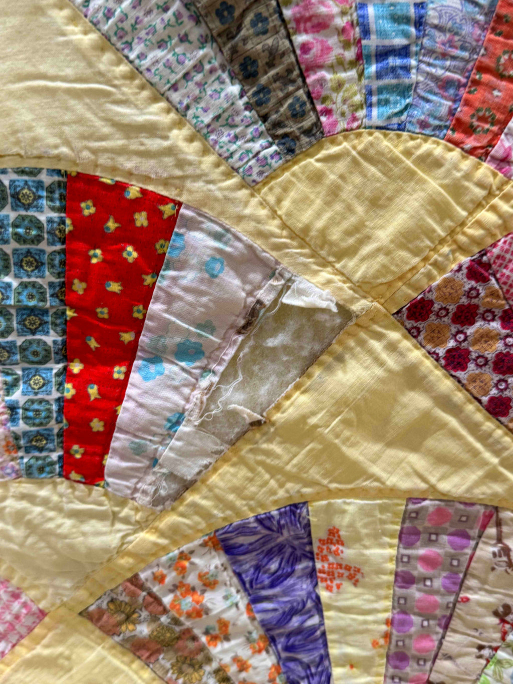 Vintage Grandmother's Fan Quilt