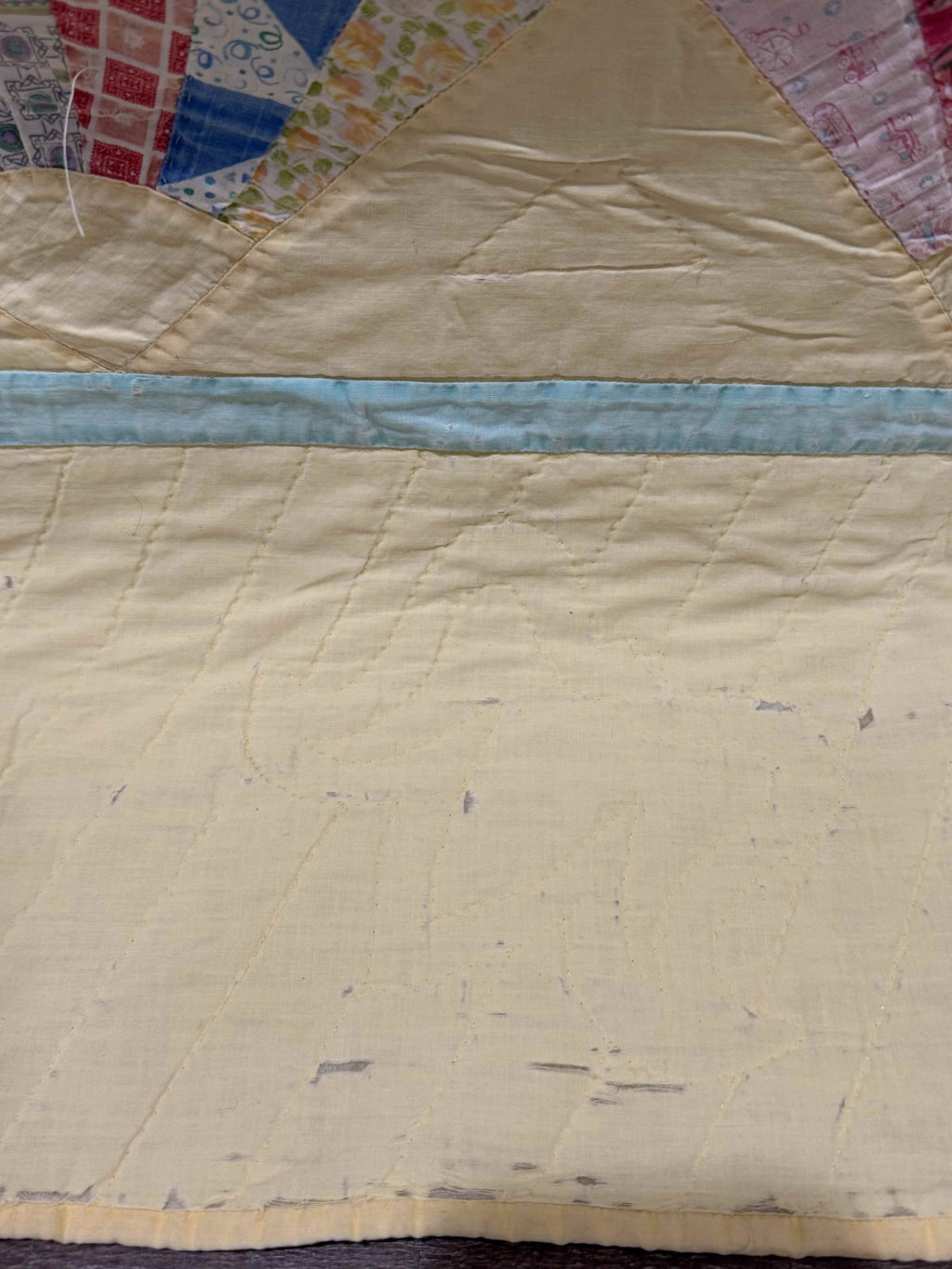 Vintage Grandmother's Fan Quilt