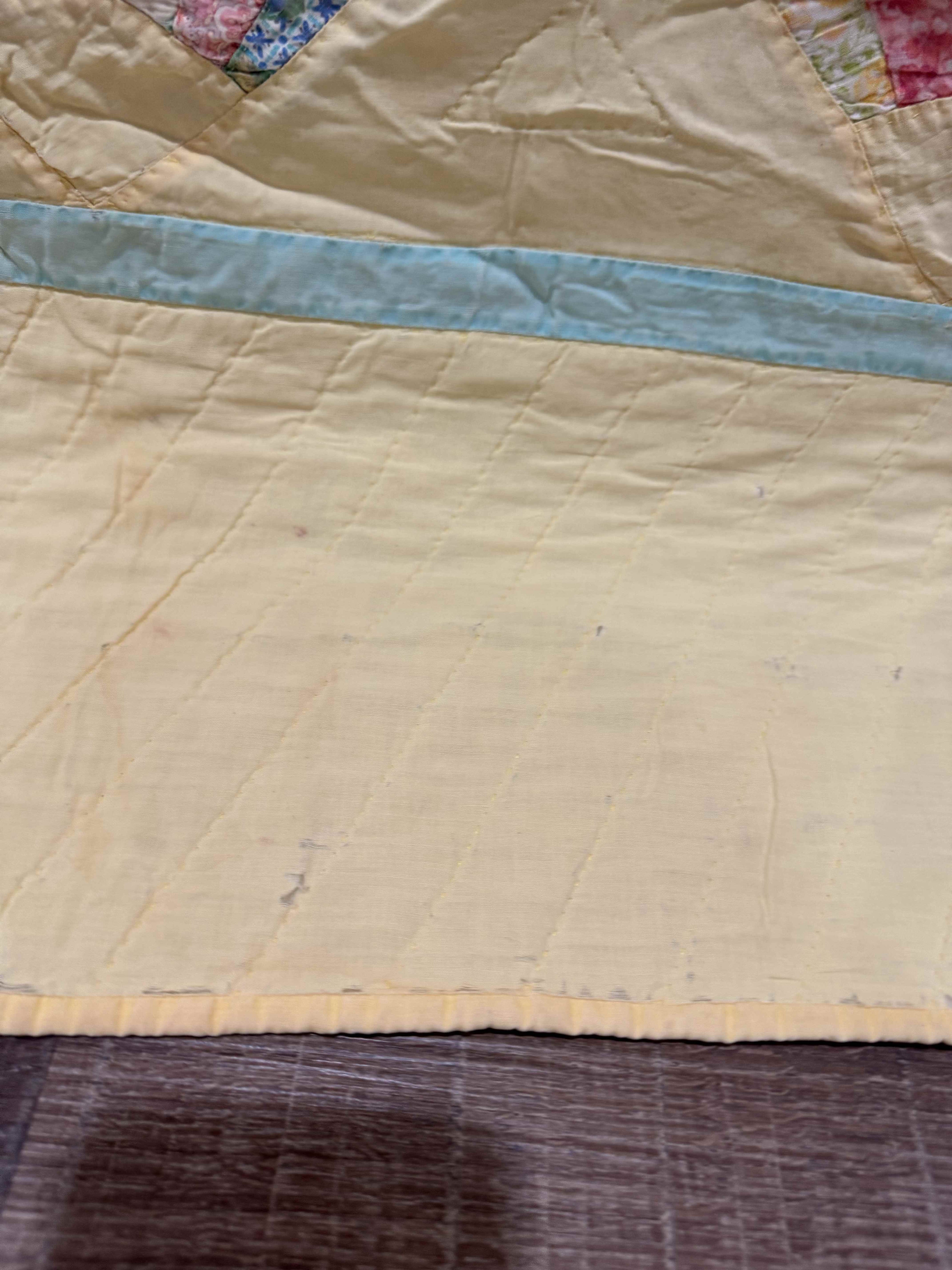 Vintage Grandmother's Fan Quilt
