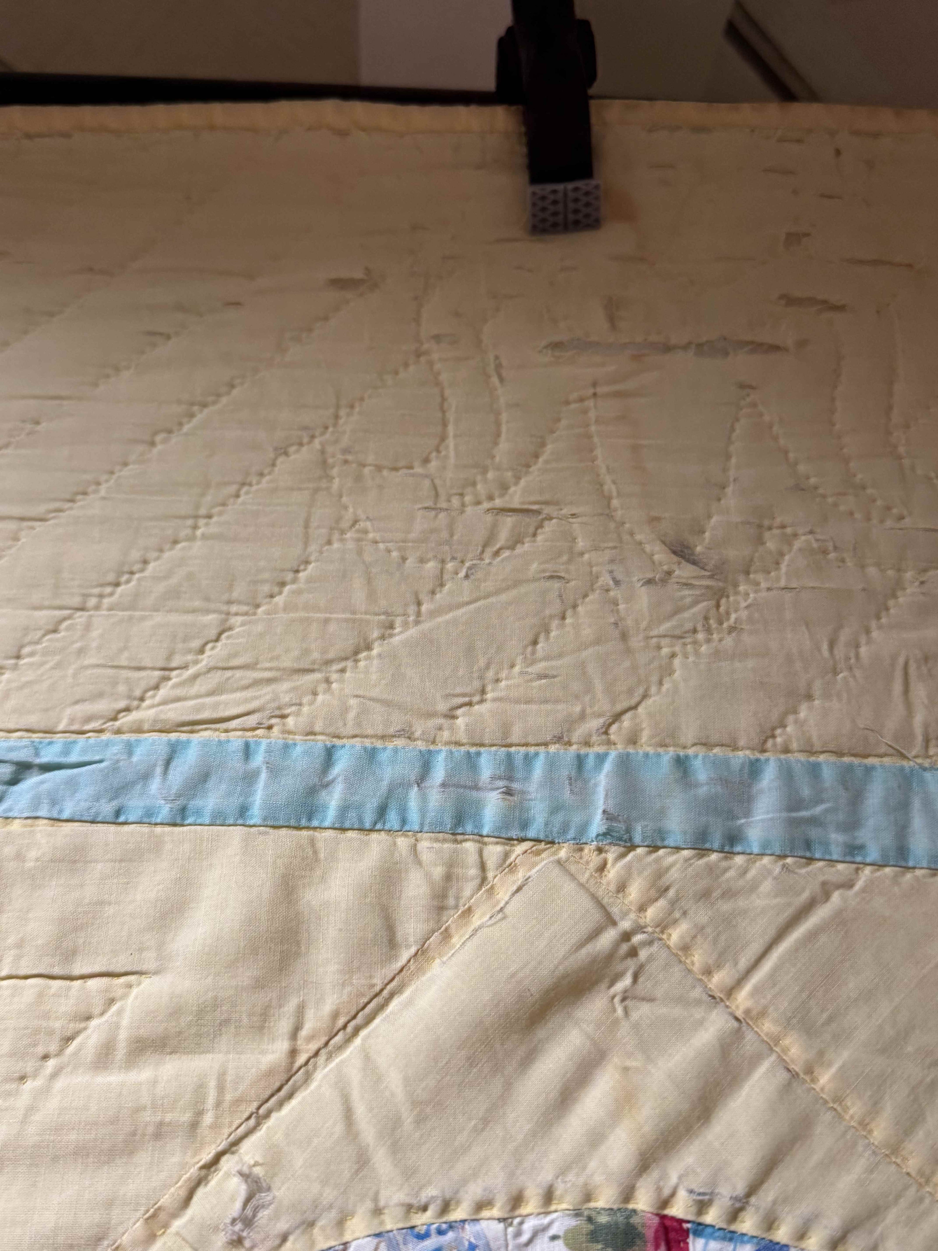 Vintage Grandmother's Fan Quilt