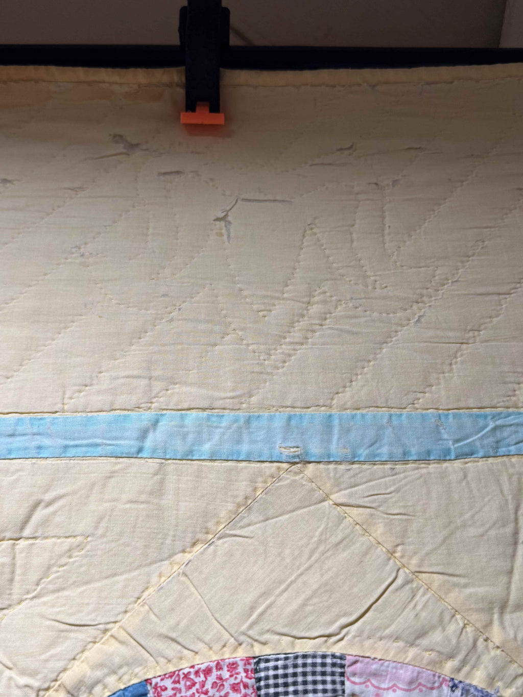 Vintage Grandmother's Fan Quilt