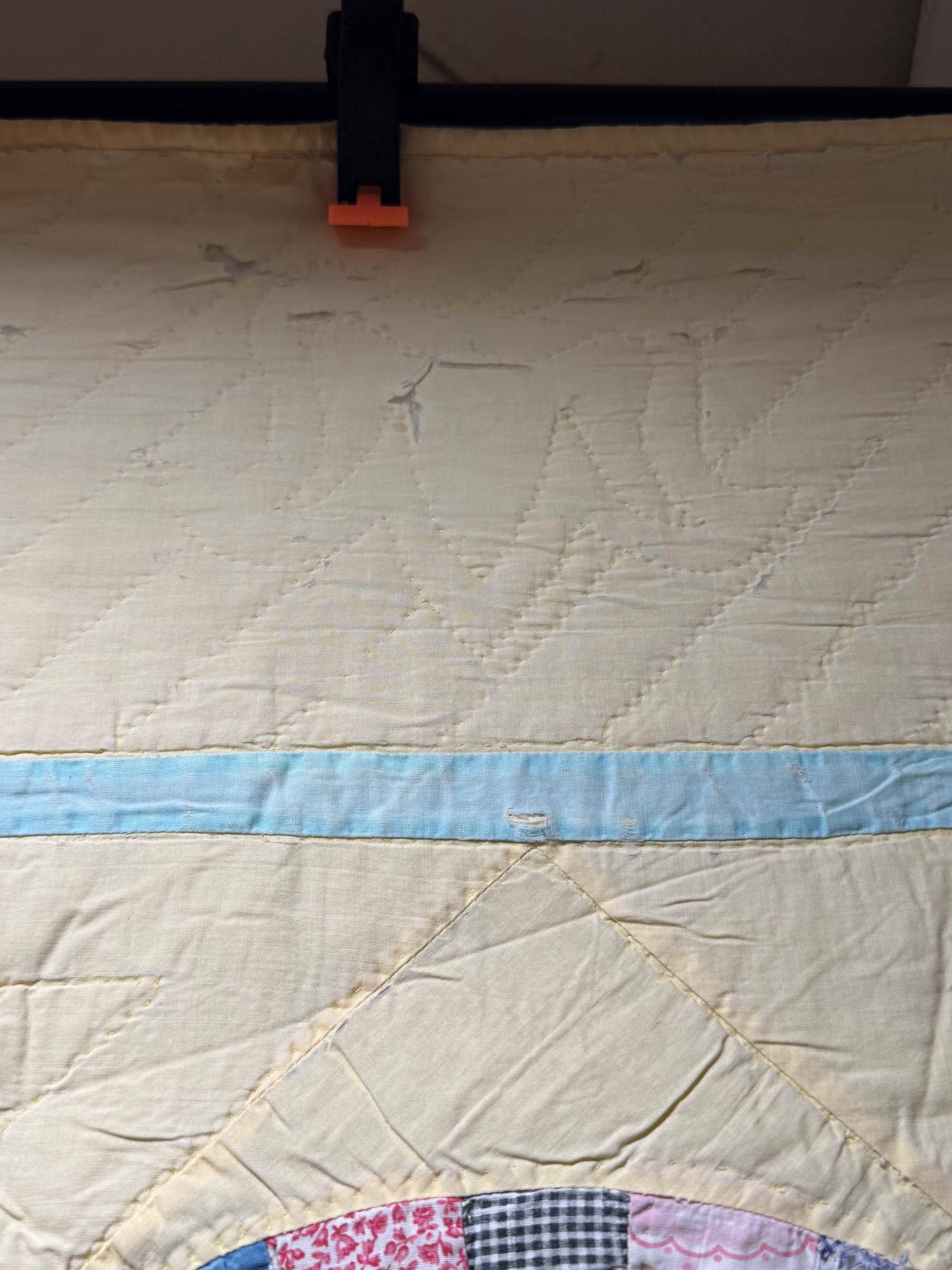 Vintage Grandmother's Fan Quilt