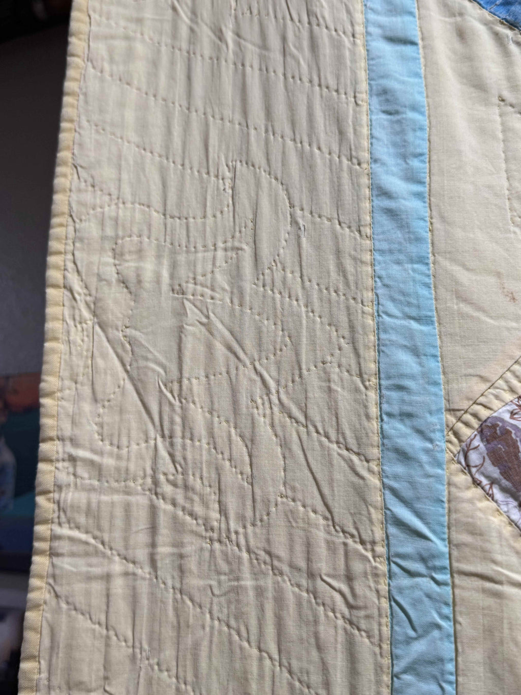 Vintage Grandmother's Fan Quilt