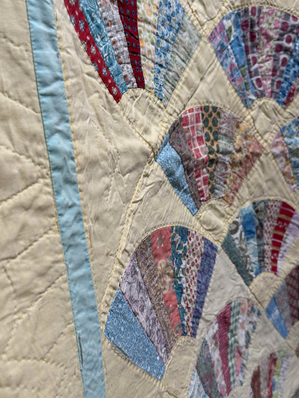 Vintage Grandmother's Fan Quilt