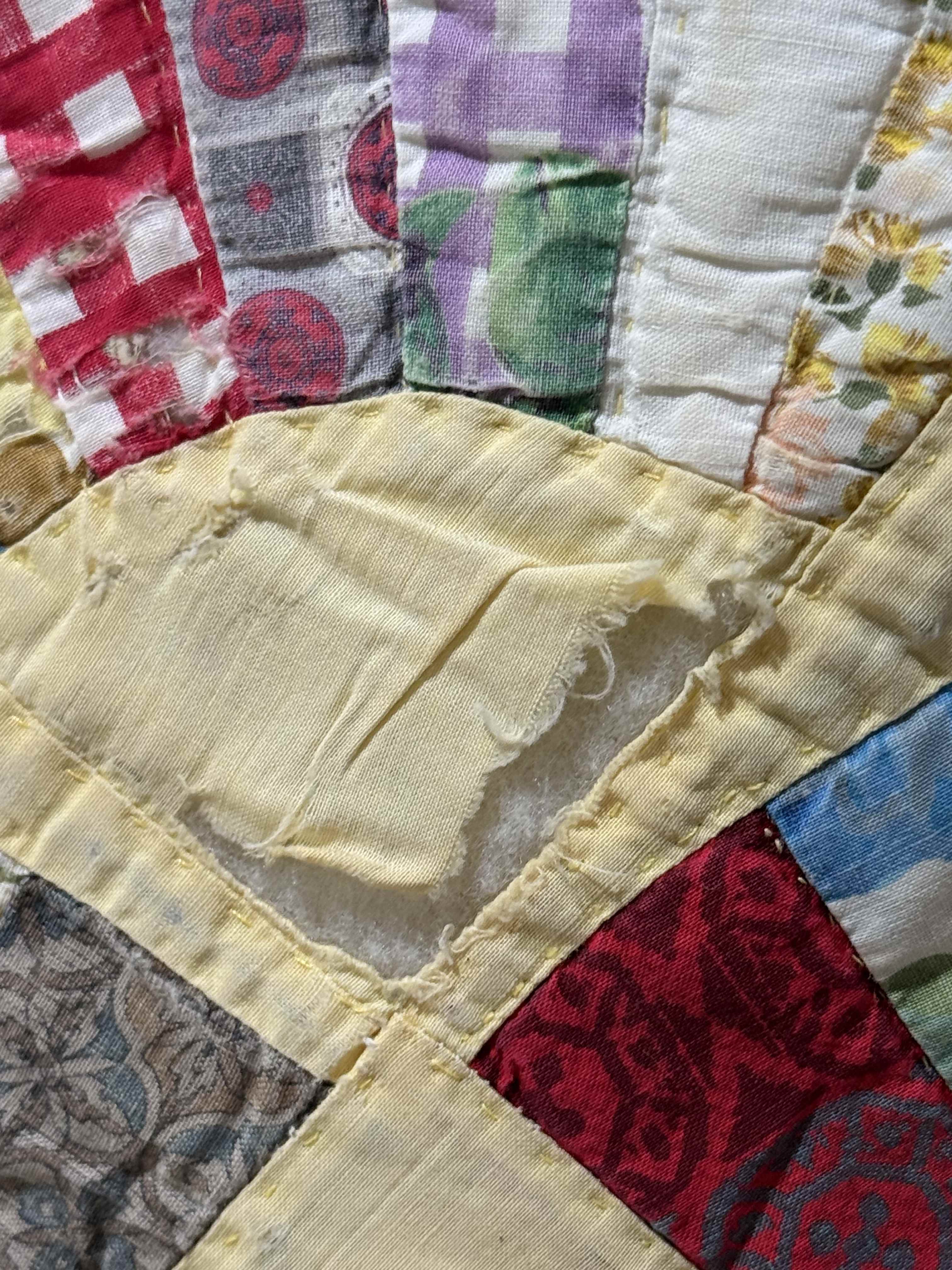 Vintage Grandmother's Fan Quilt