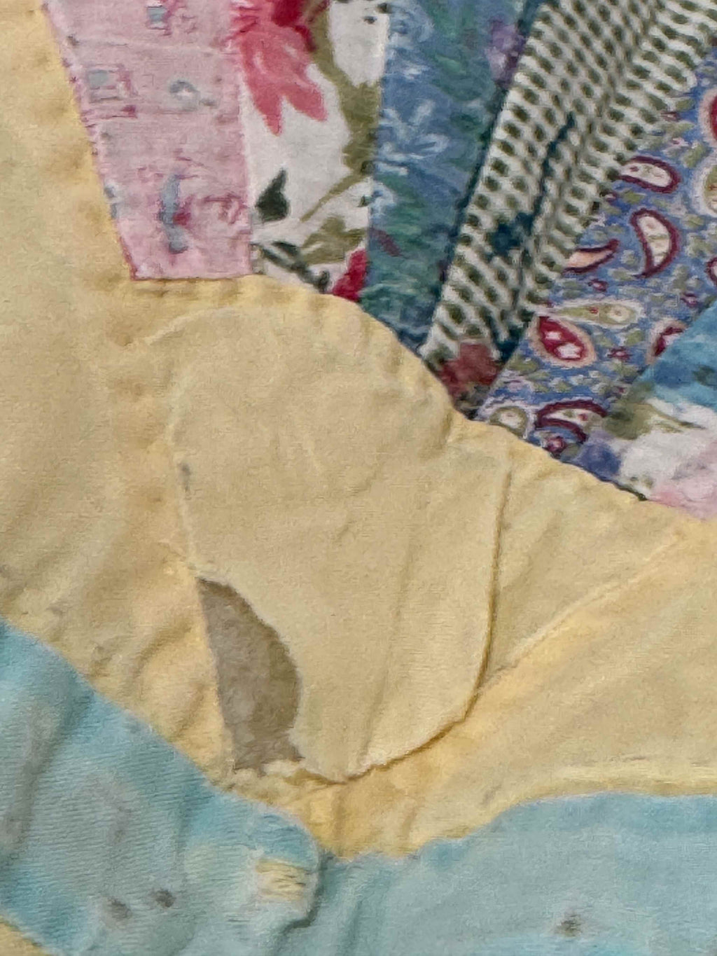 Vintage Grandmother's Fan Quilt