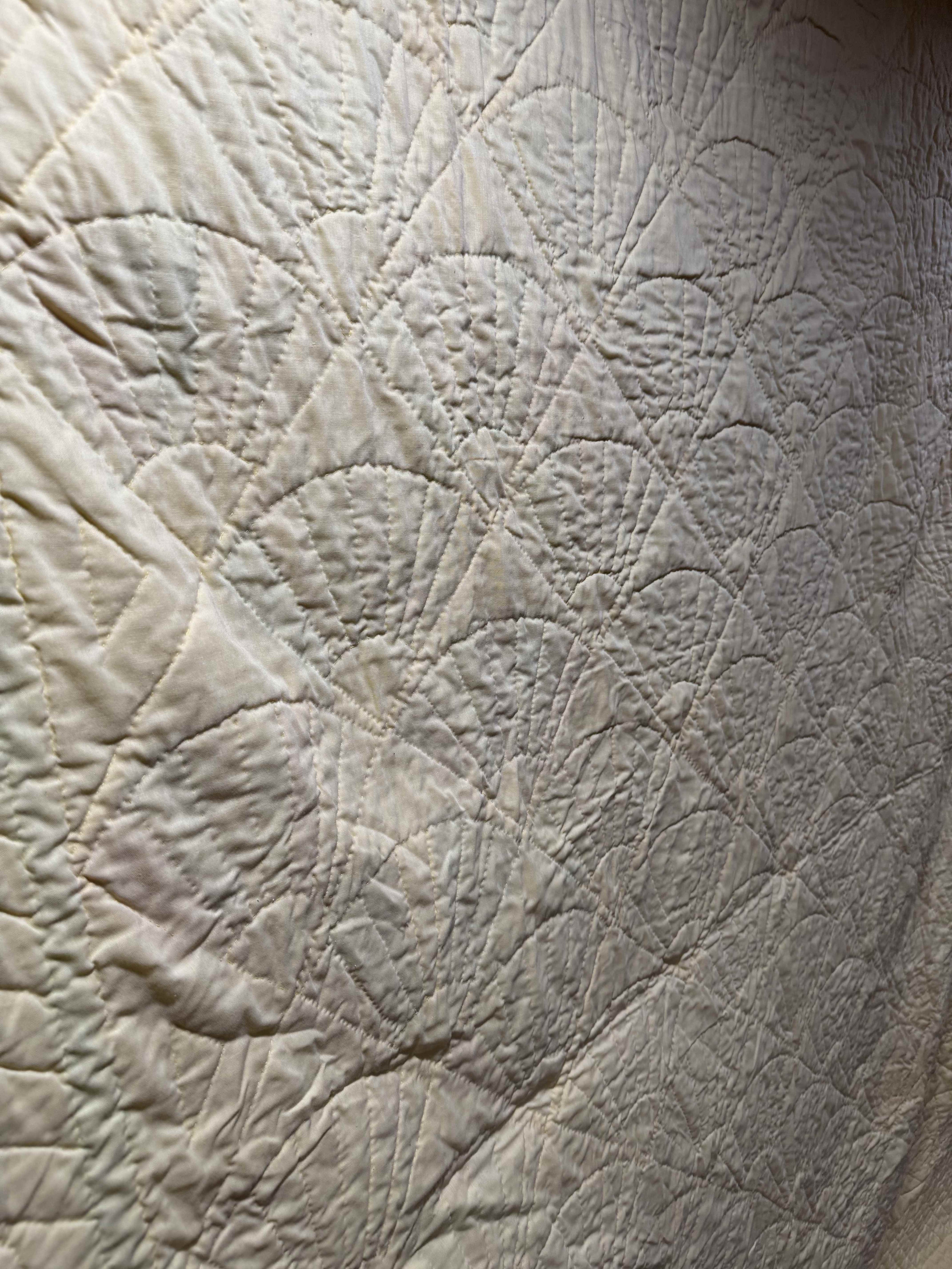 Vintage Grandmother's Fan Quilt