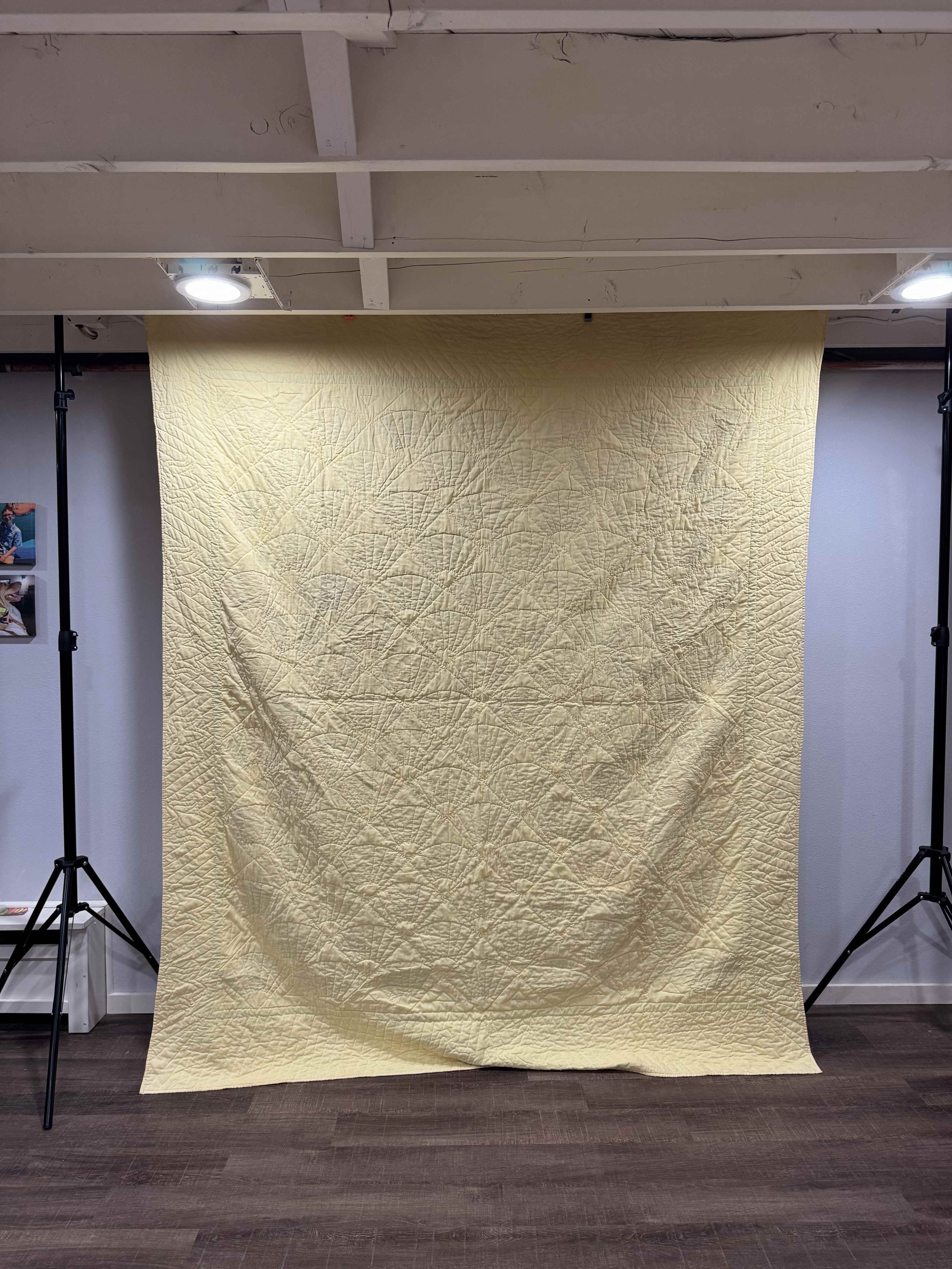 Vintage Grandmother's Fan Quilt
