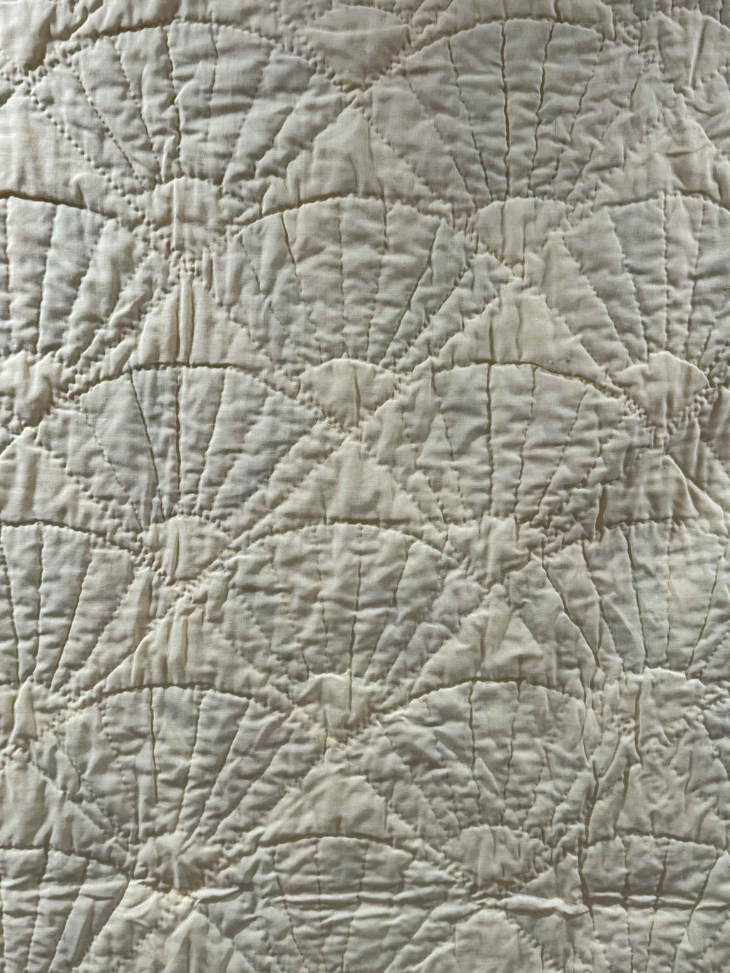 Vintage Grandmother's Fan Quilt