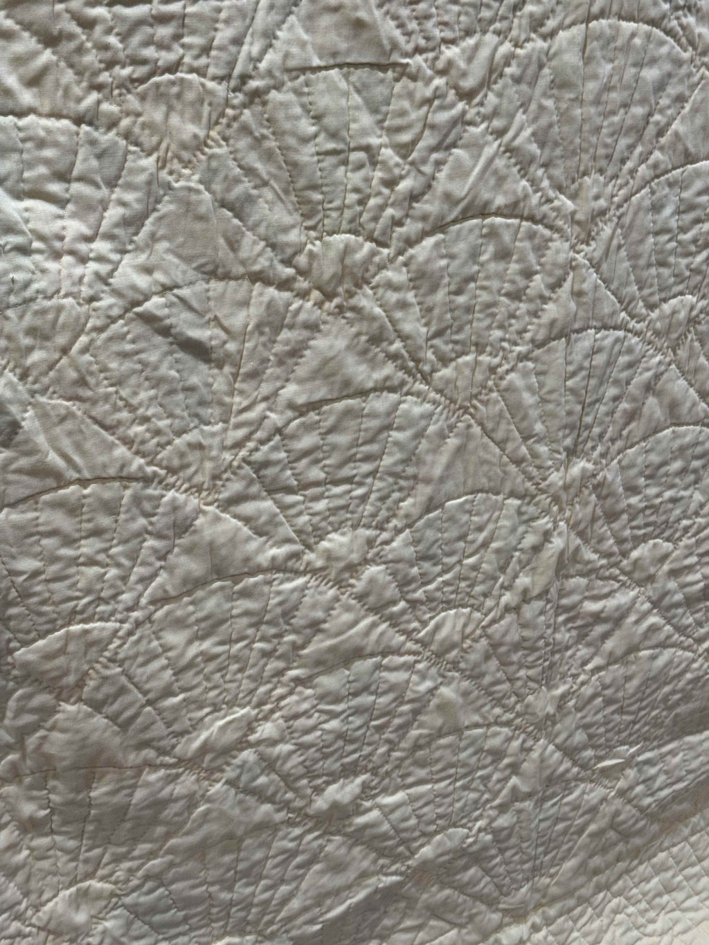 Vintage Grandmother's Fan Quilt