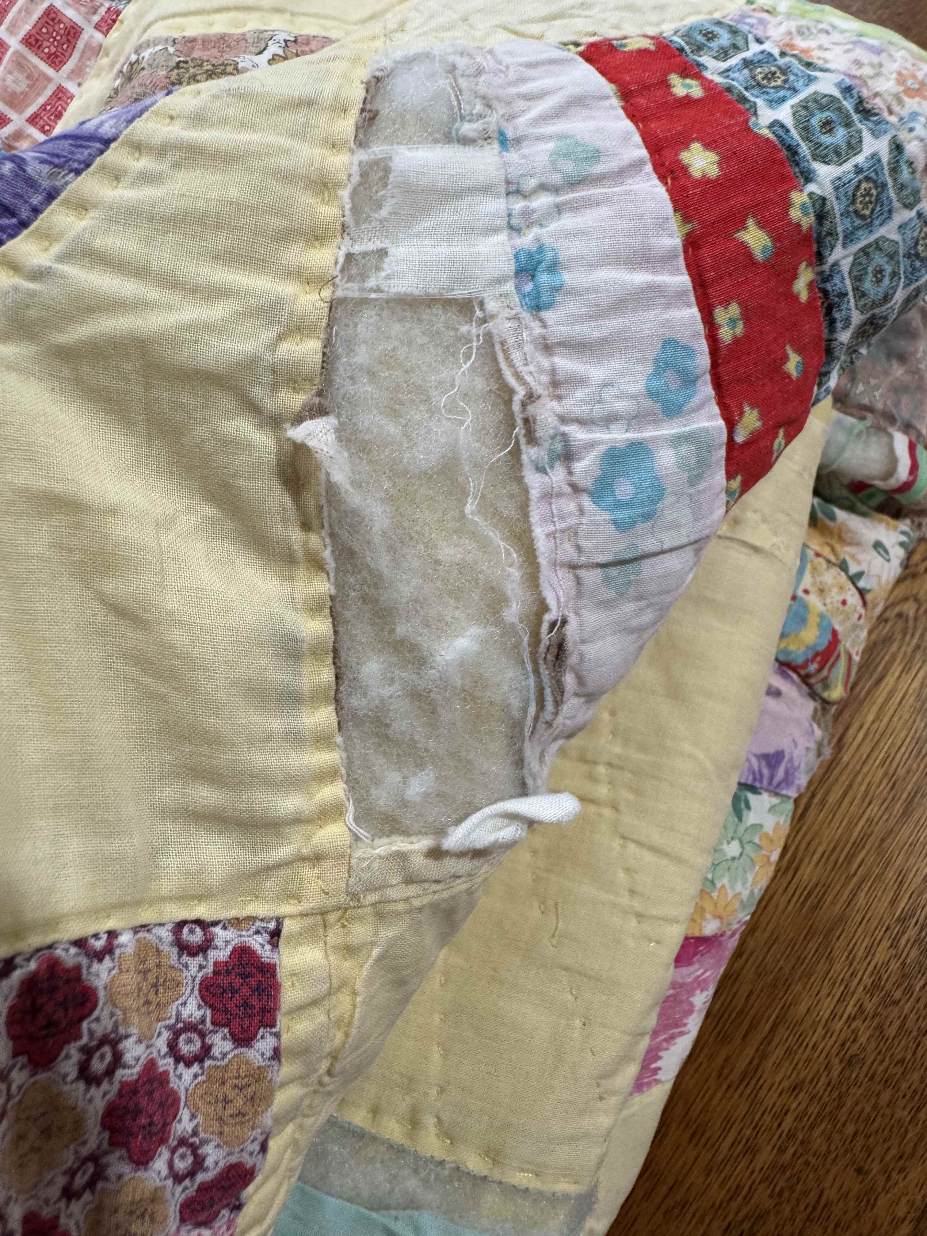Vintage Grandmother's Fan Quilt