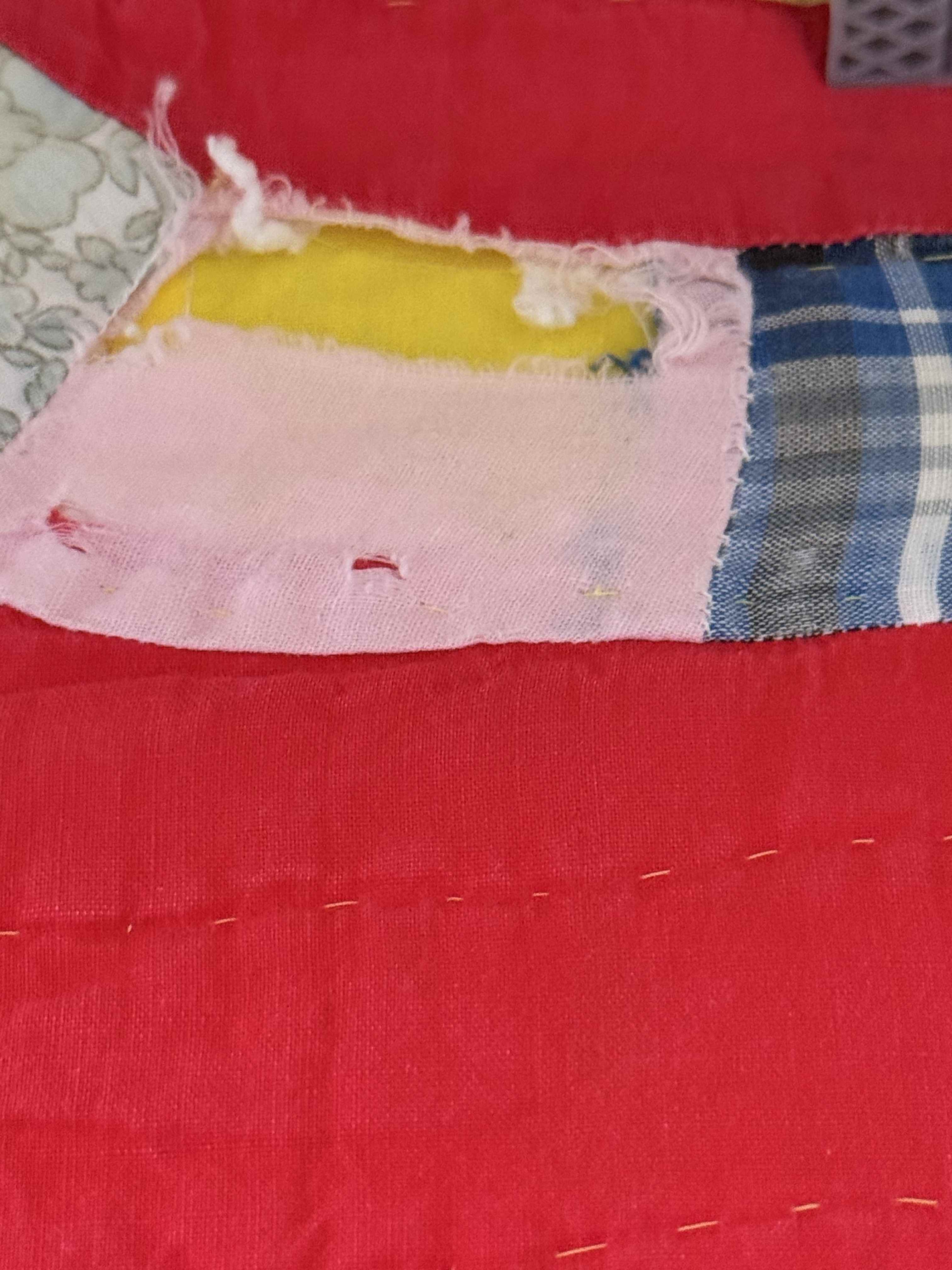 Vintage Double Wedding Ring Quilt