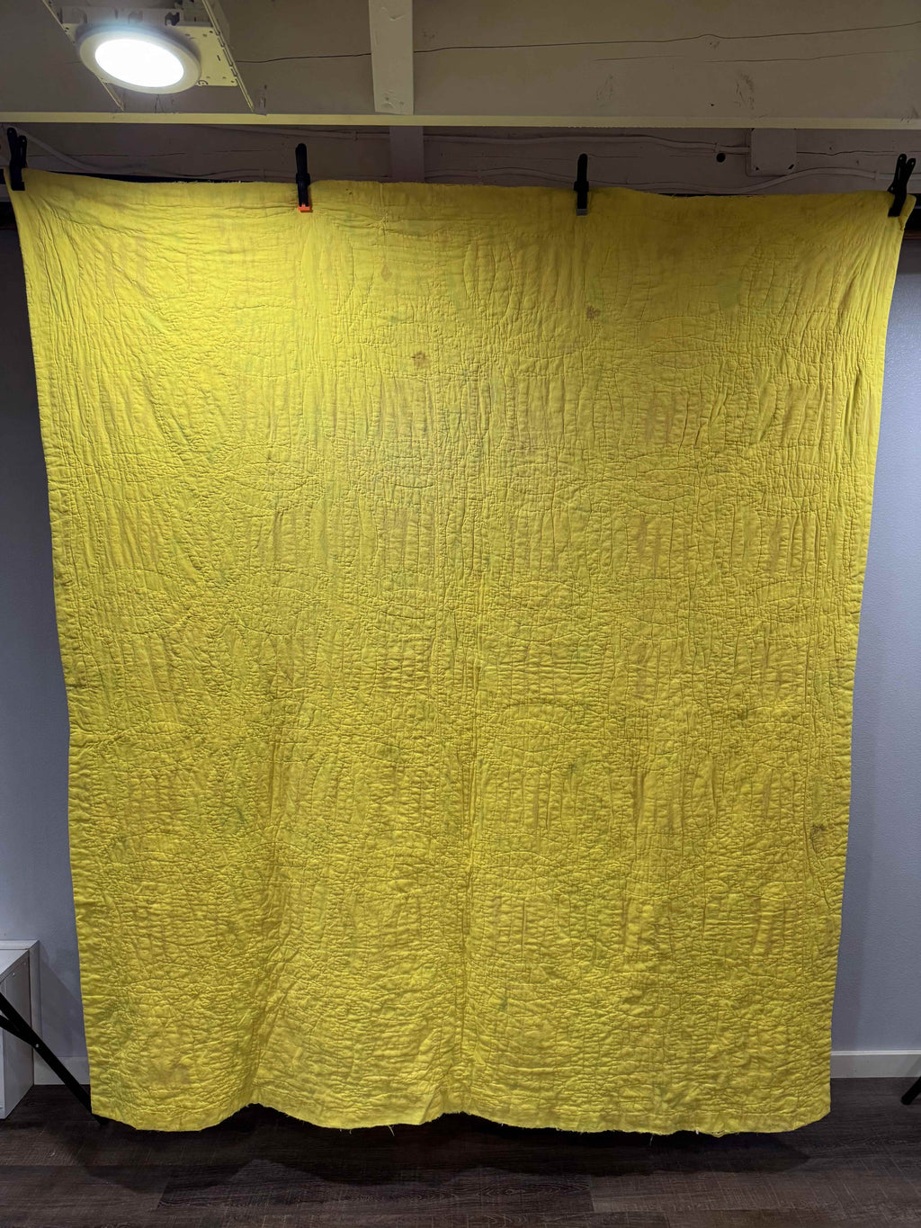 Vintage Double Wedding Ring Quilt