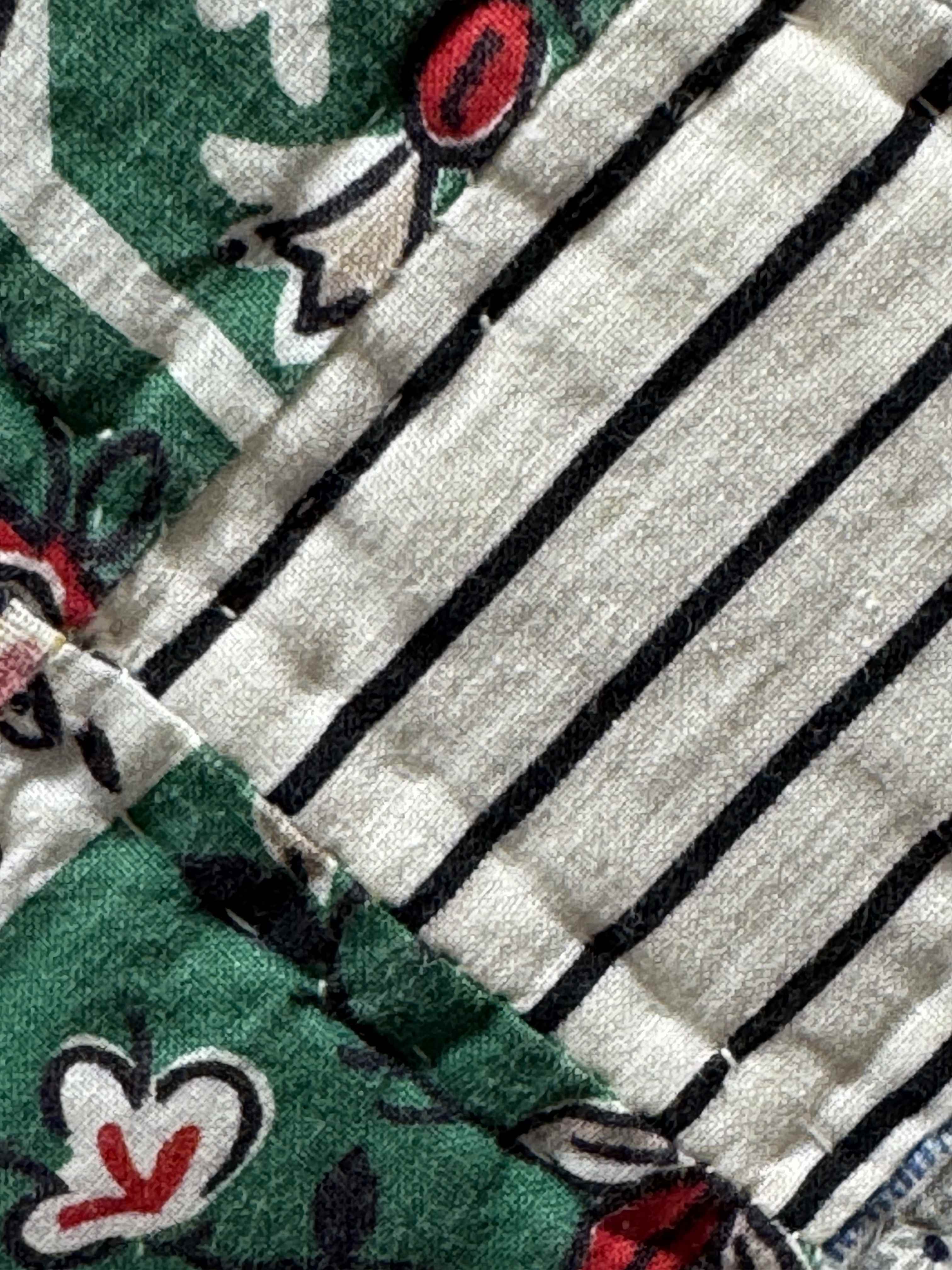 Vintage Trip Around the World Quilt
