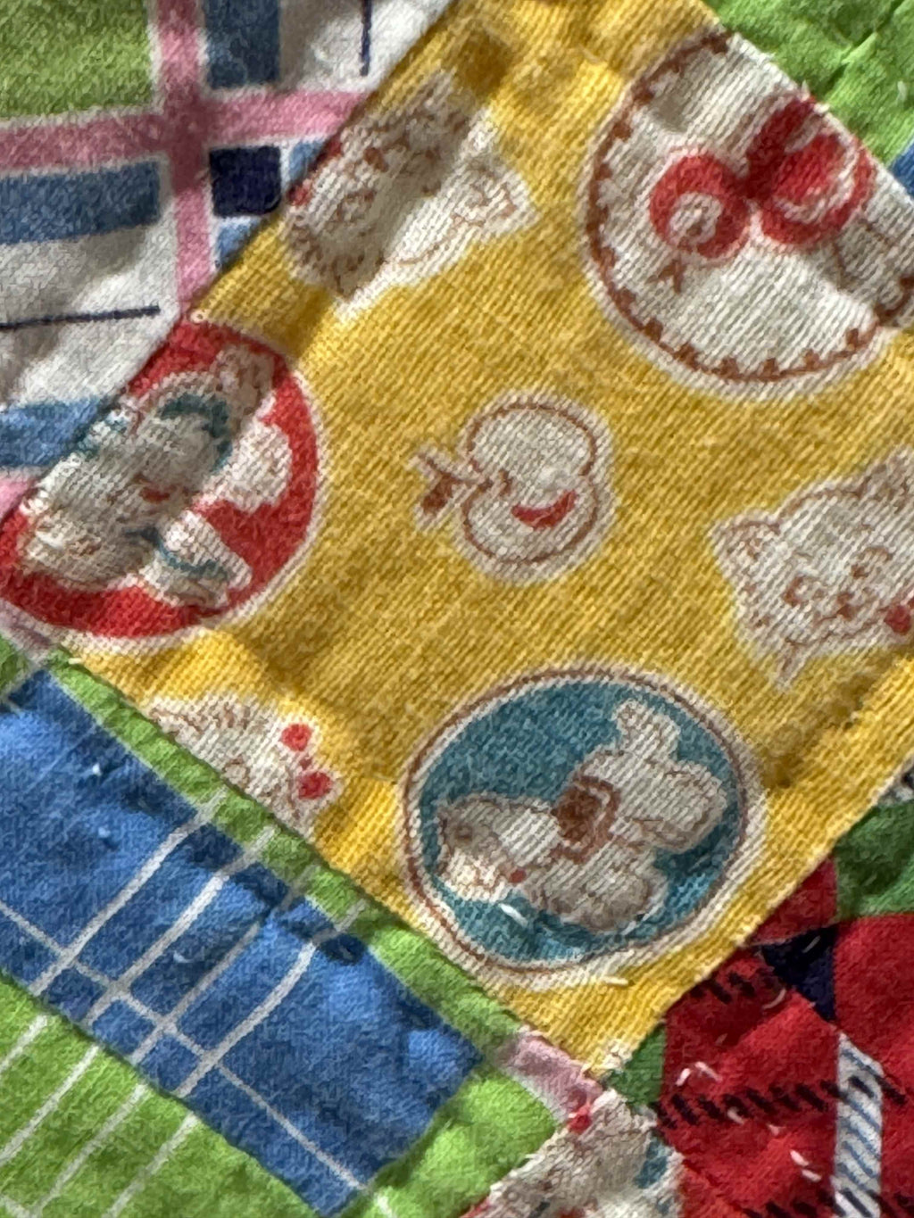 Vintage Trip Around the World Quilt