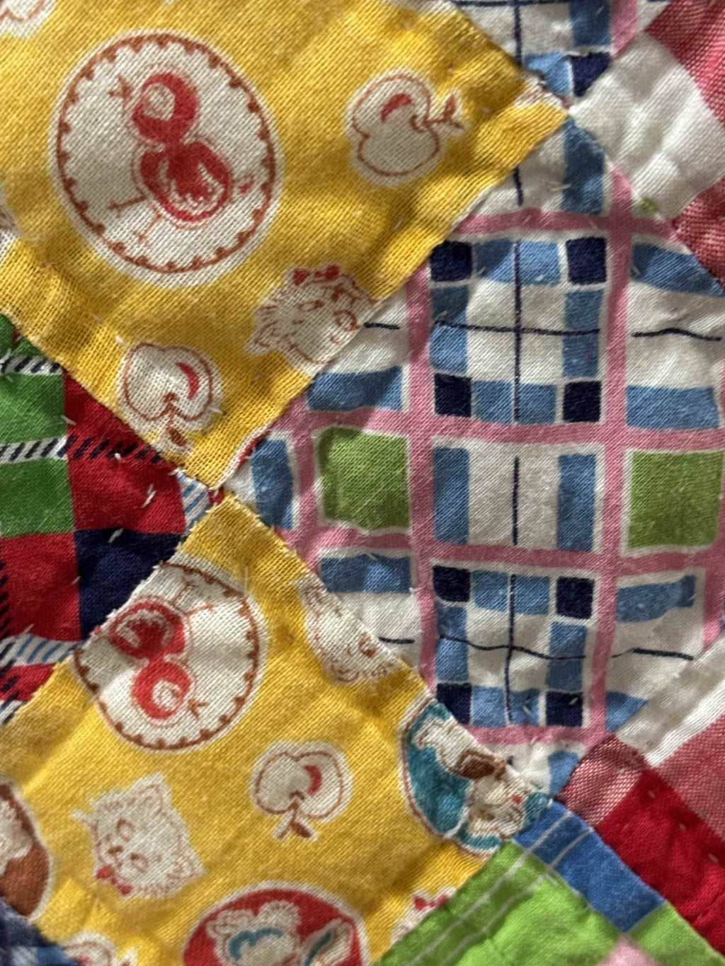Vintage Trip Around the World Quilt