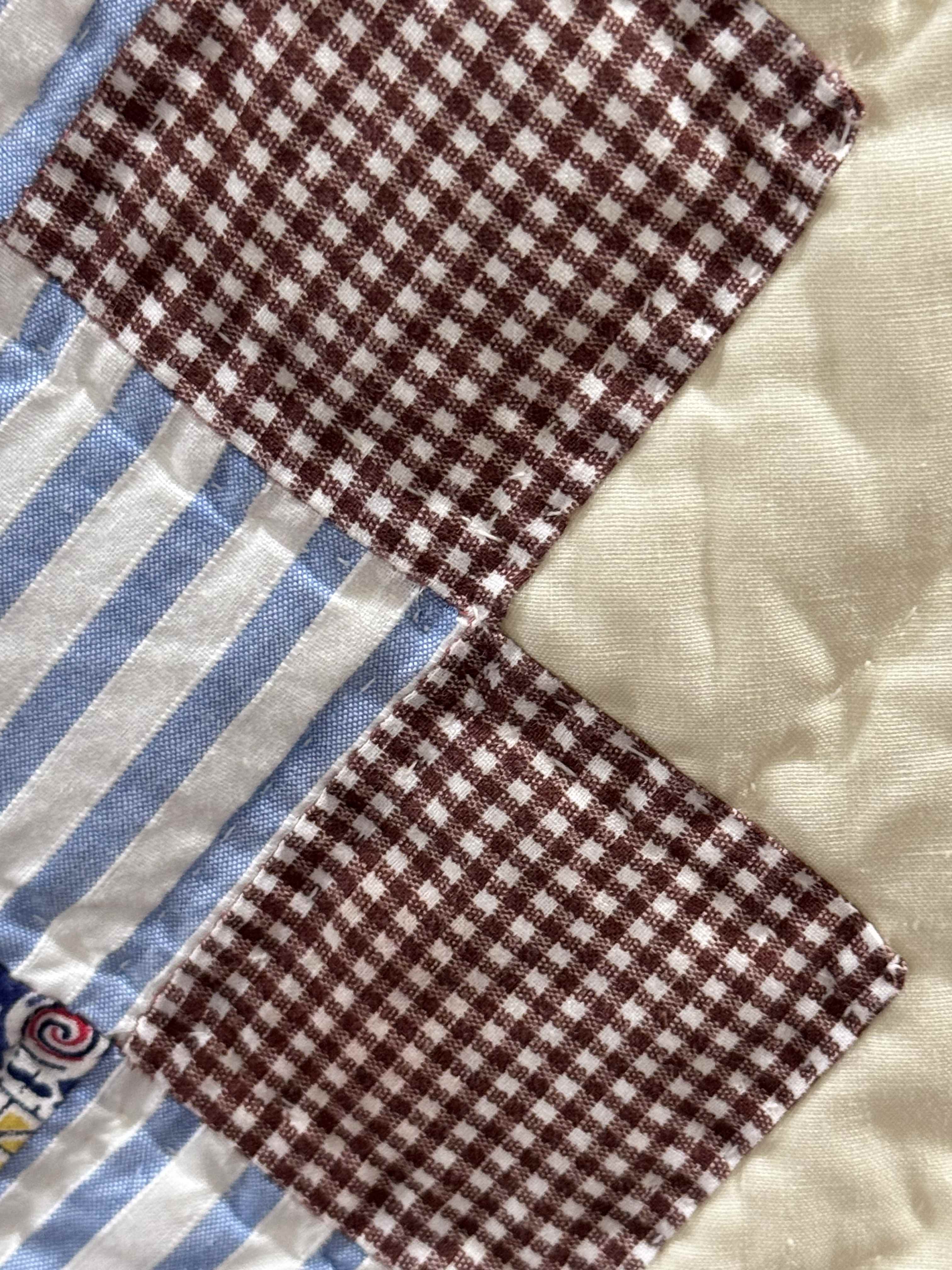 Vintage Trip Around the World Quilt