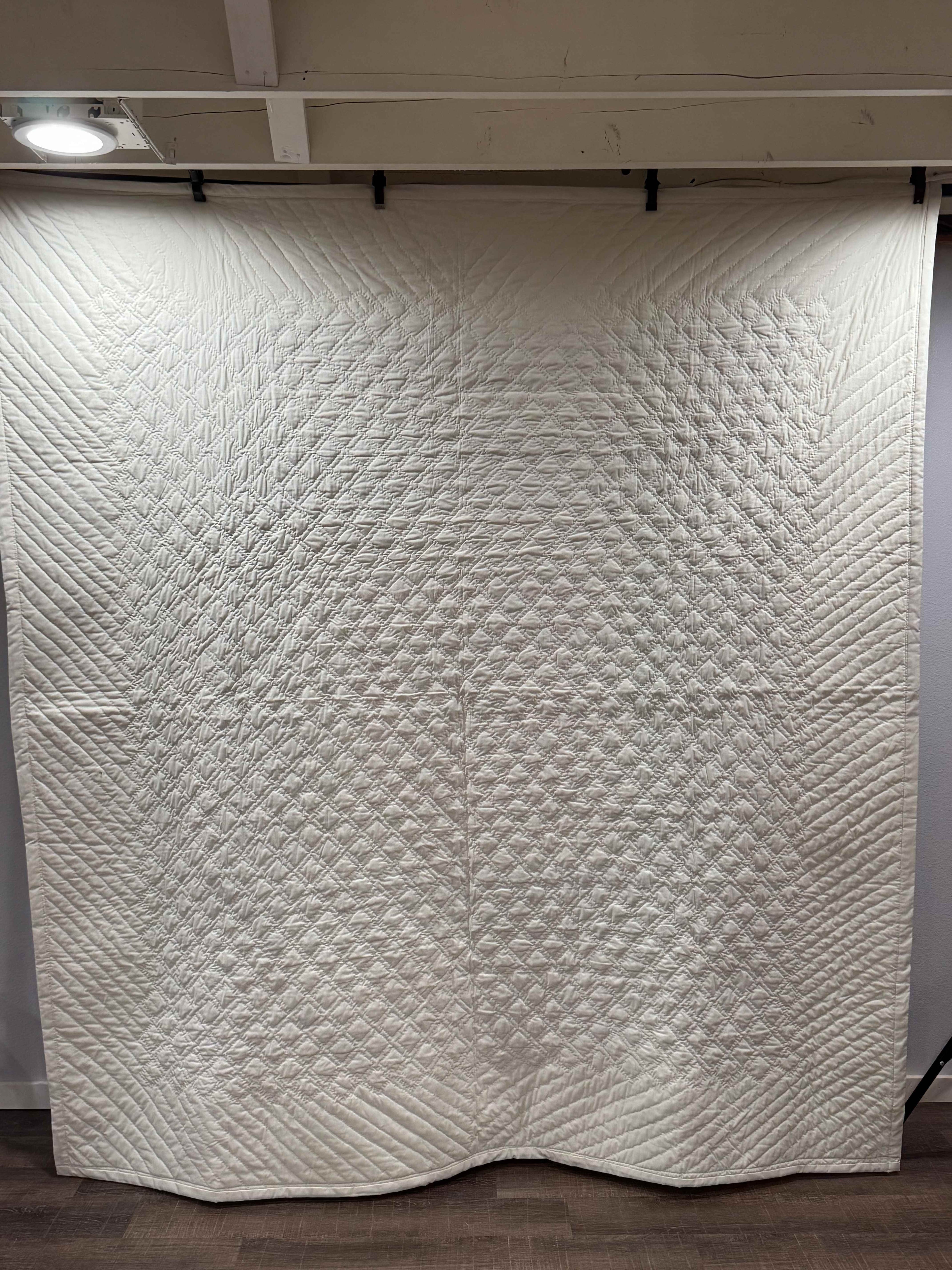 Vintage Trip Around the World Quilt
