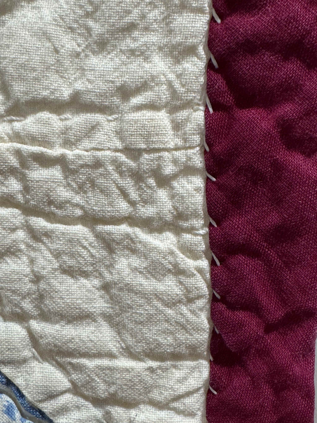 Vintage Double Wedding Ring Quilt