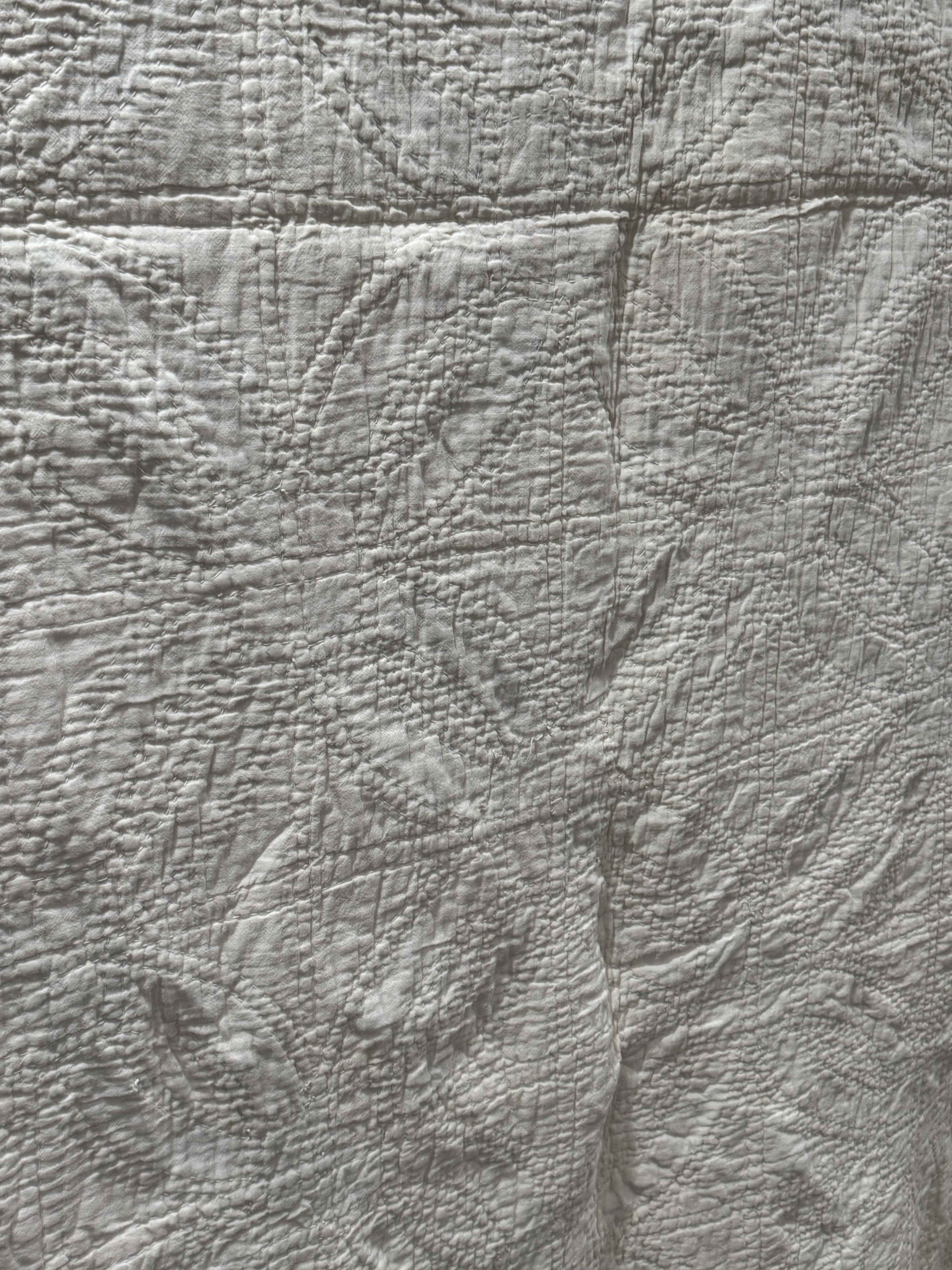 Vintage Double Wedding Ring Quilt