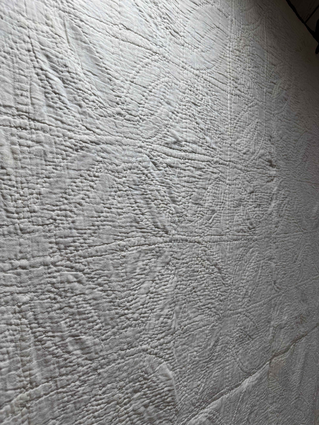 Vintage Double Wedding Ring Quilt