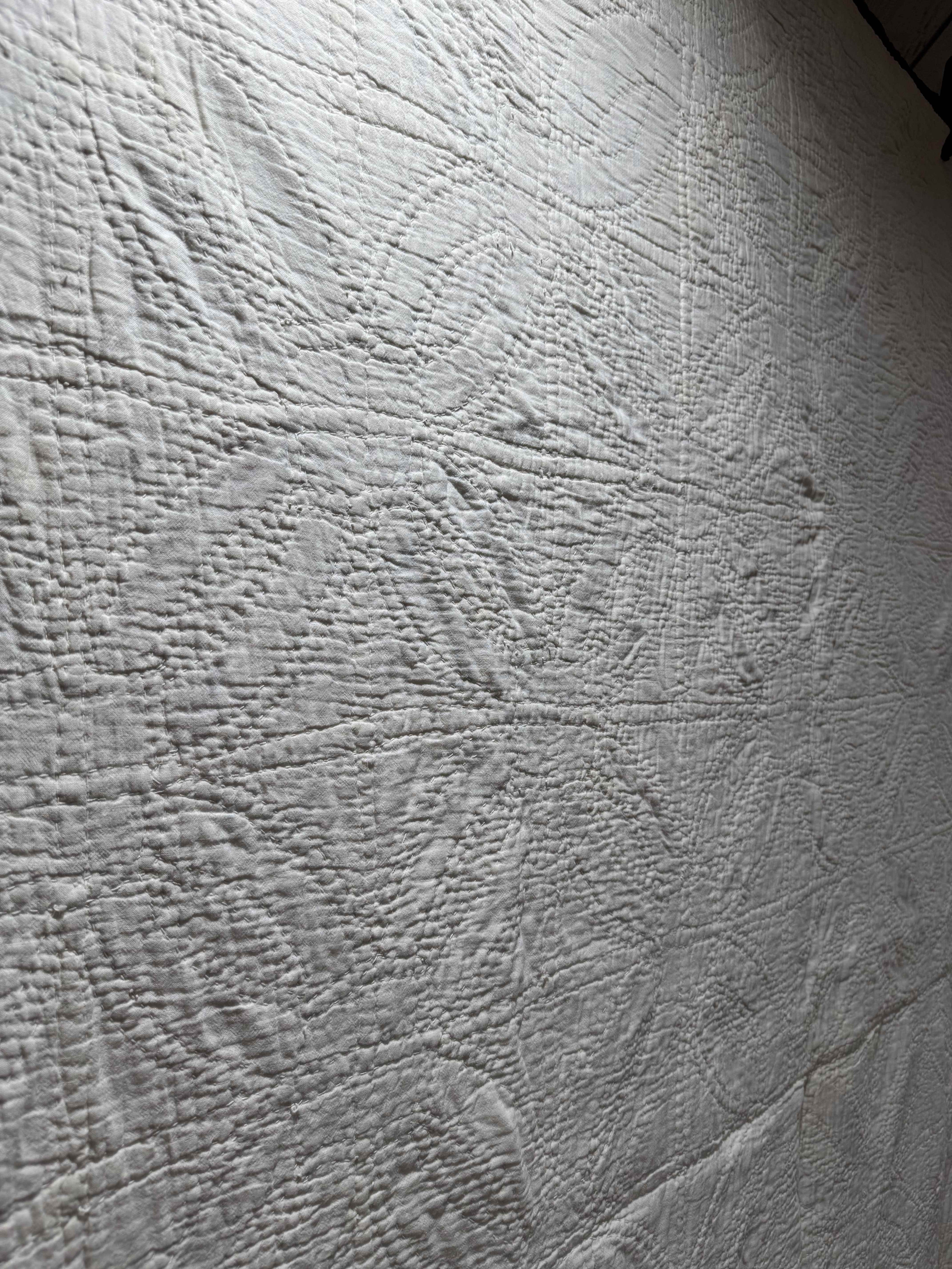 Vintage Double Wedding Ring Quilt