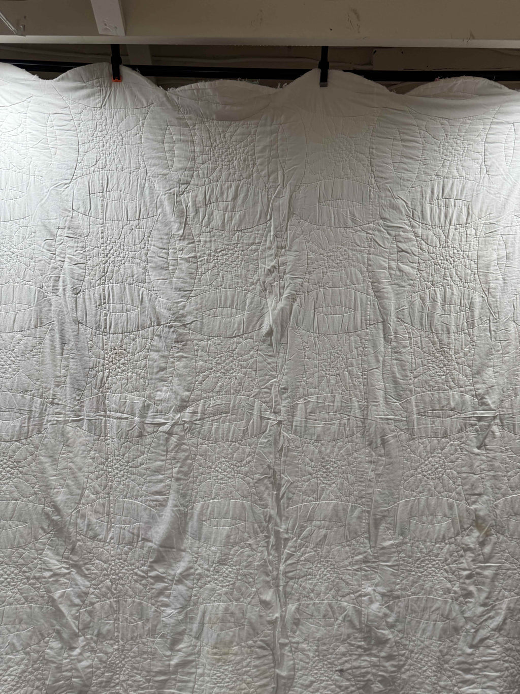 Vintage Double Wedding Ring Quilt