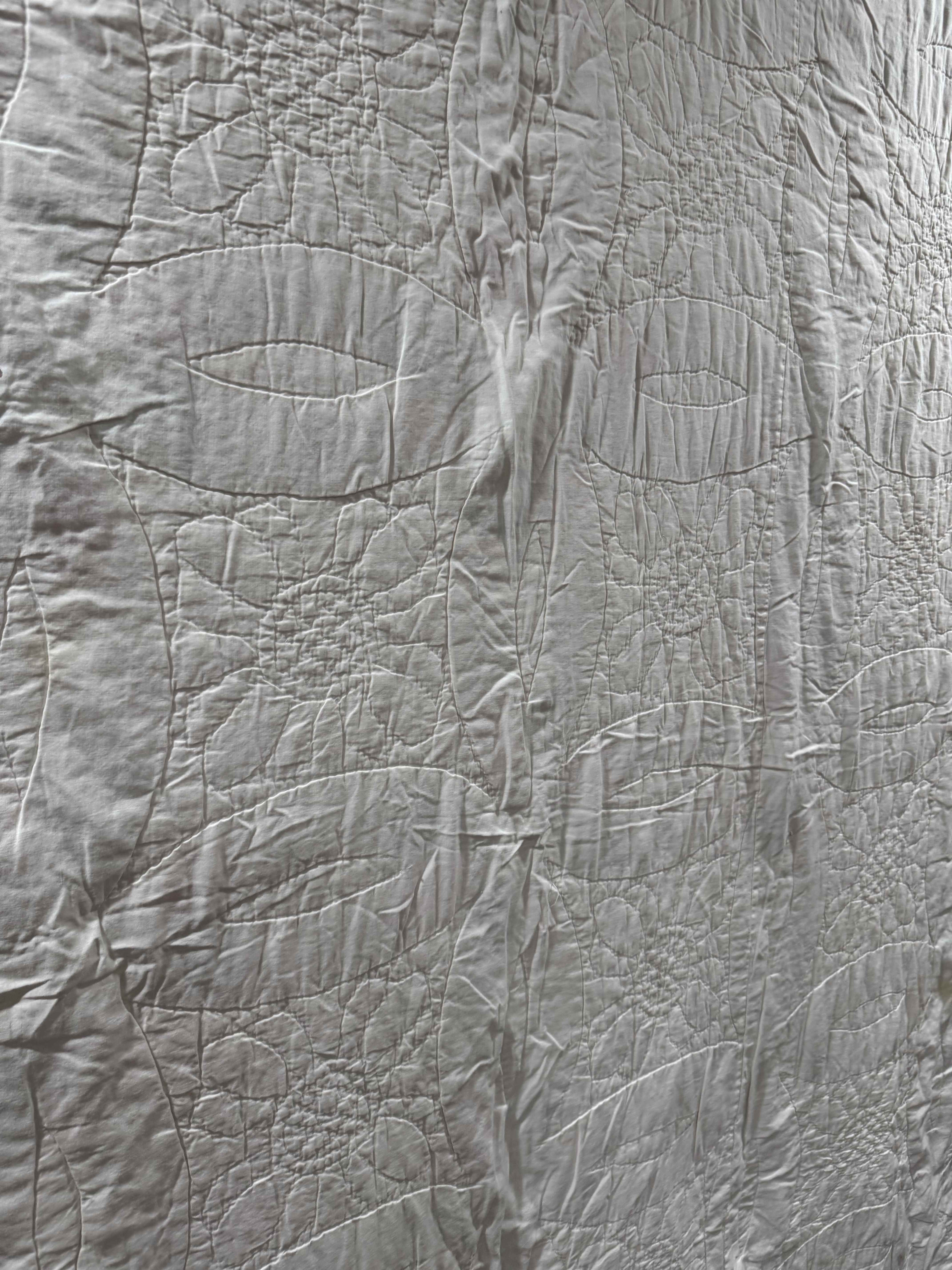 Vintage Double Wedding Ring Quilt
