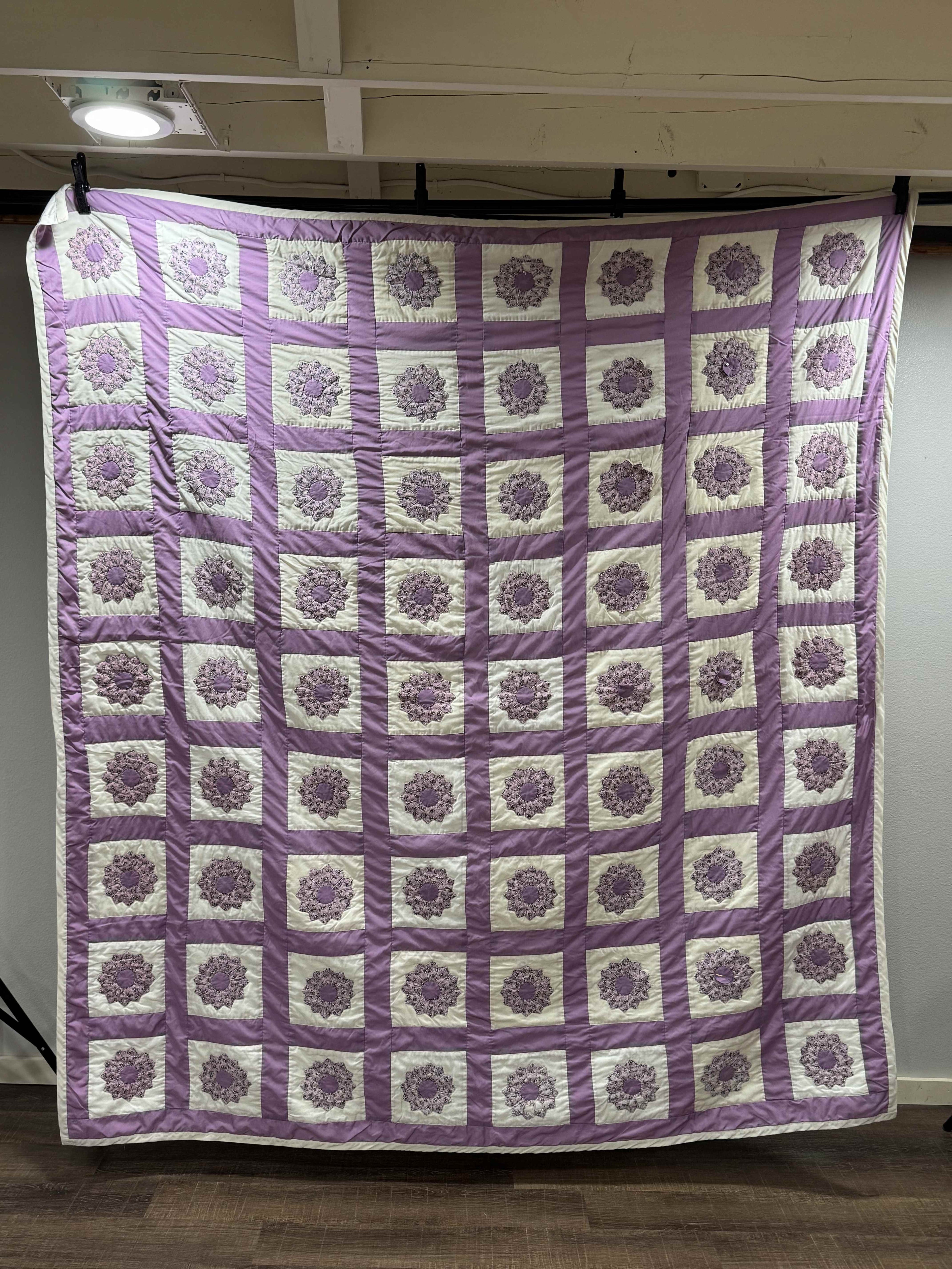 Vintage 12 Point Dresden Plate Quilt