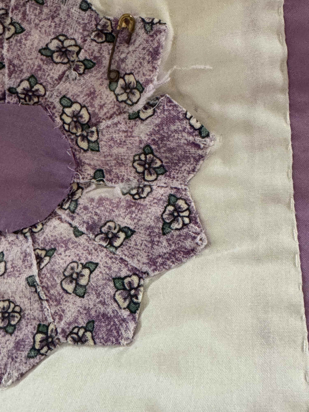 Vintage 12 Point Dresden Plate Quilt