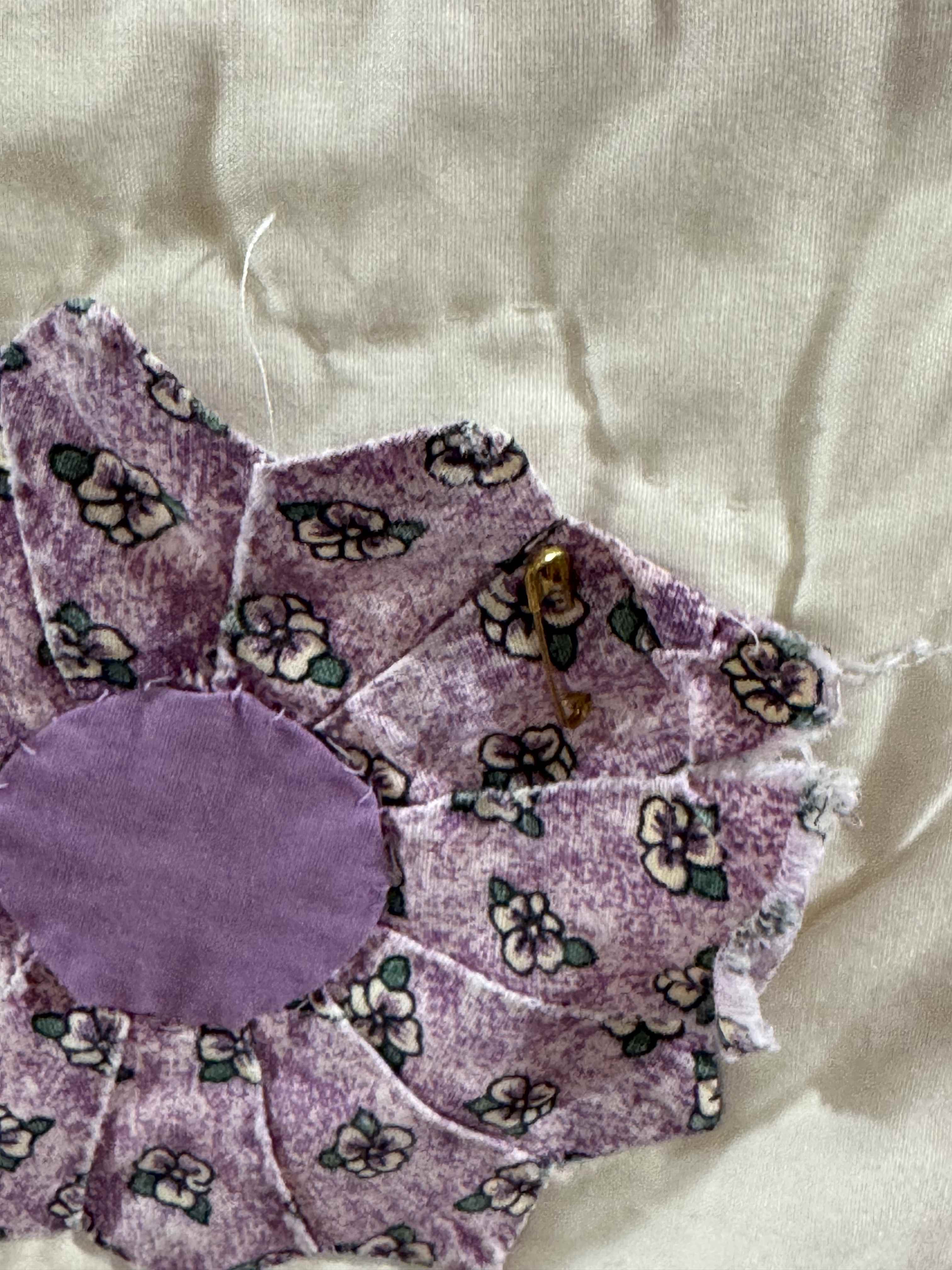 Vintage 12 Point Dresden Plate Quilt