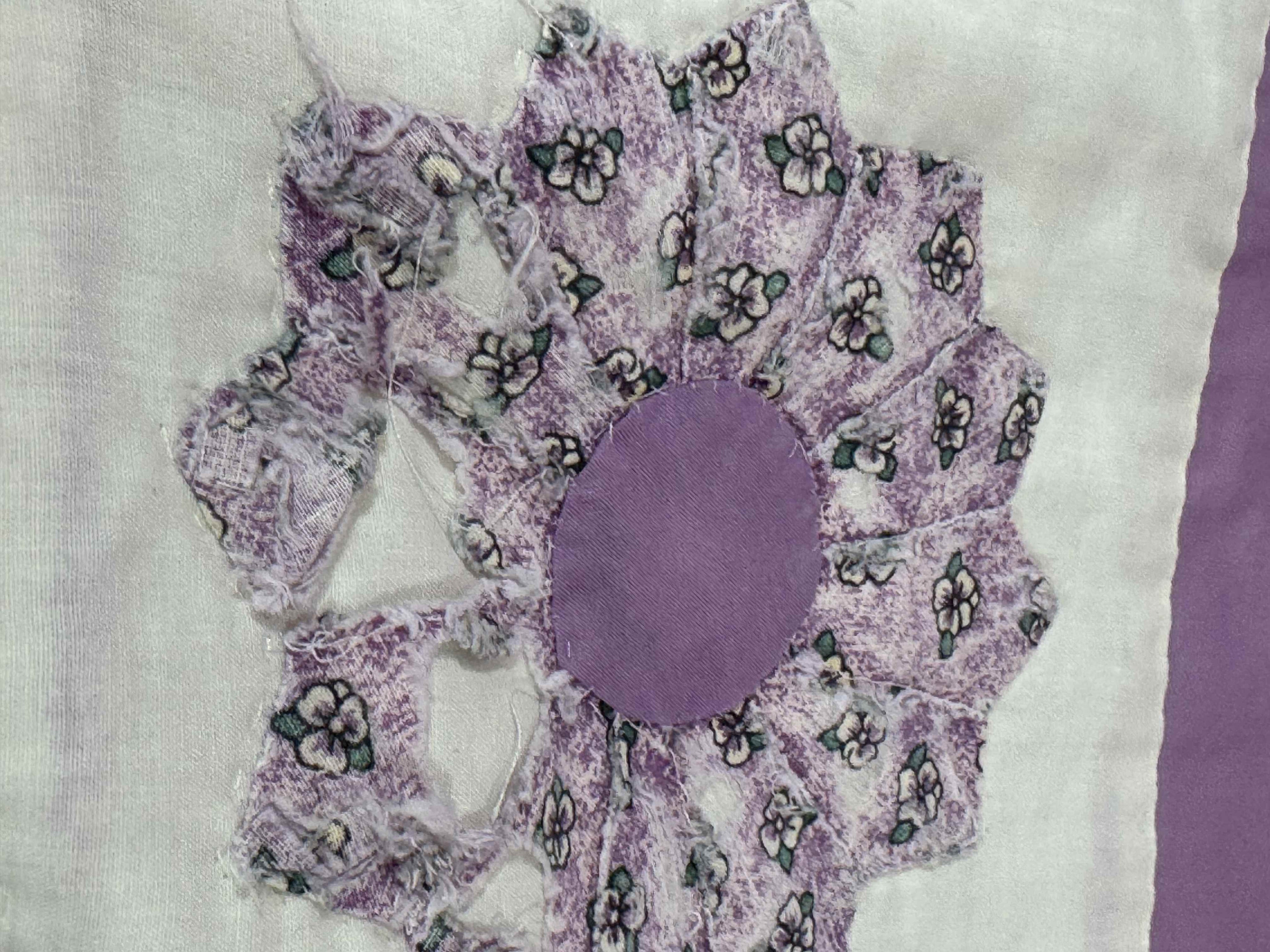 Vintage 12 Point Dresden Plate Quilt