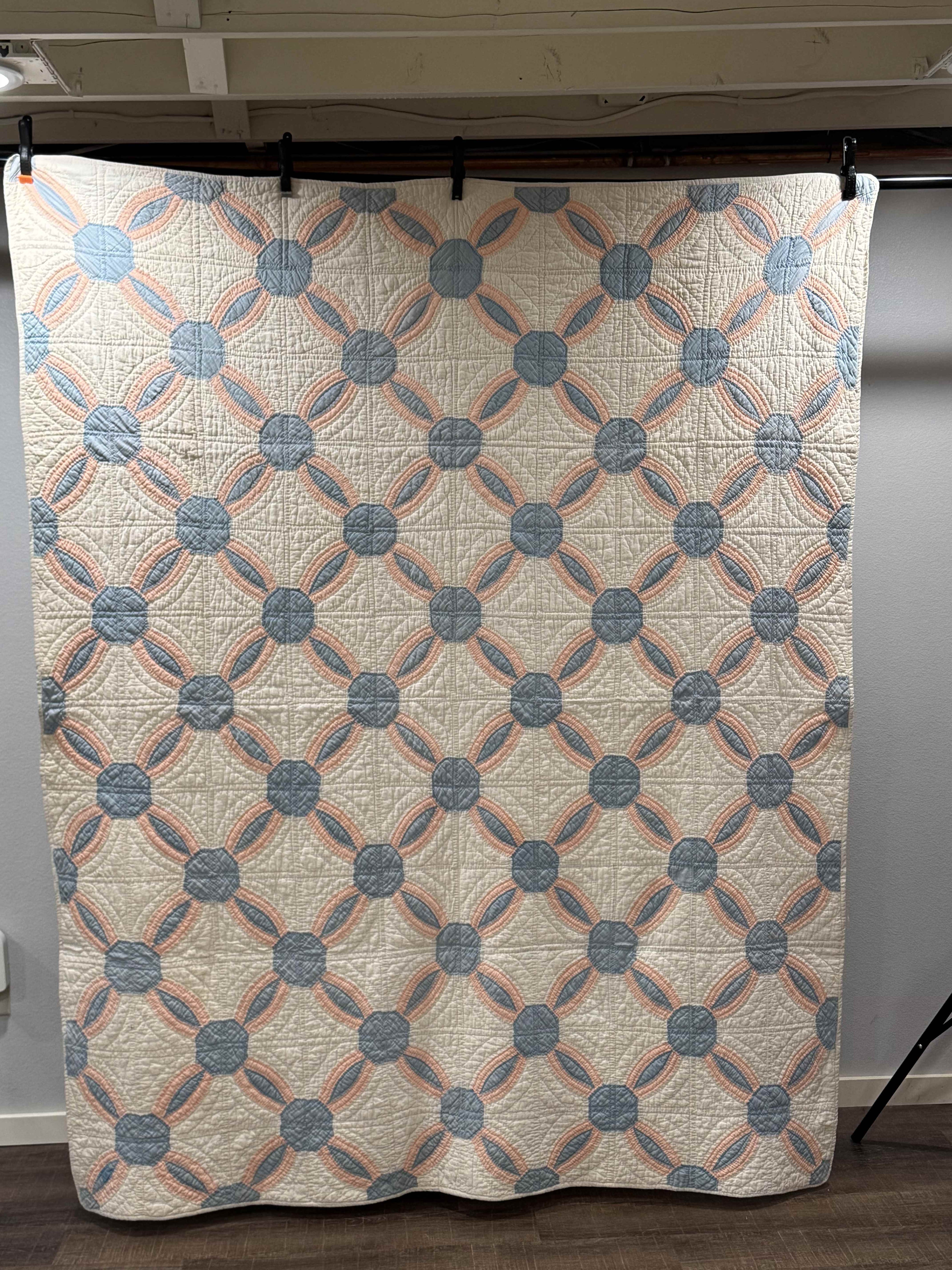Vintage Job's Tears Quilt