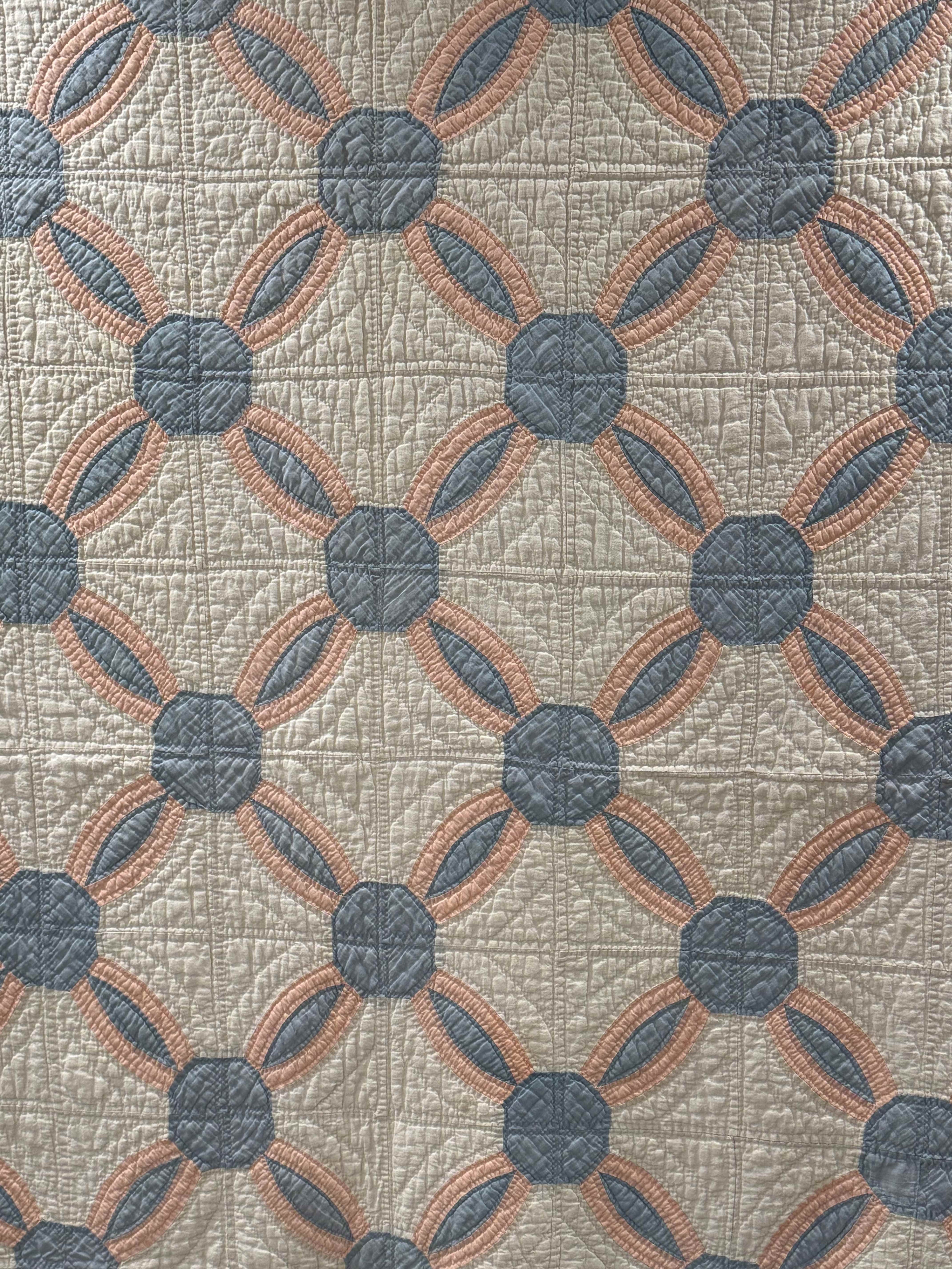 Vintage Job's Tears Quilt