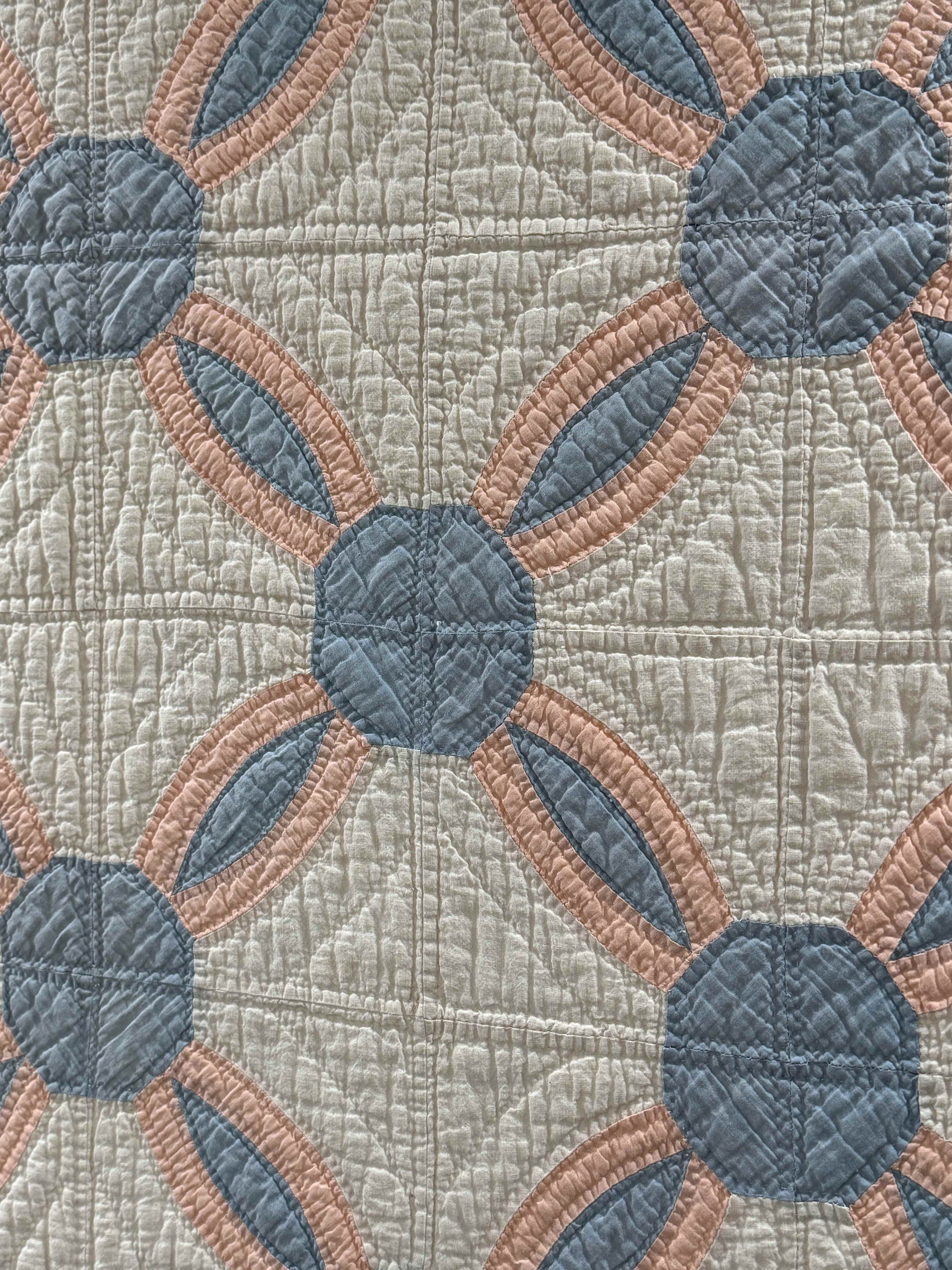 Vintage Job's Tears Quilt