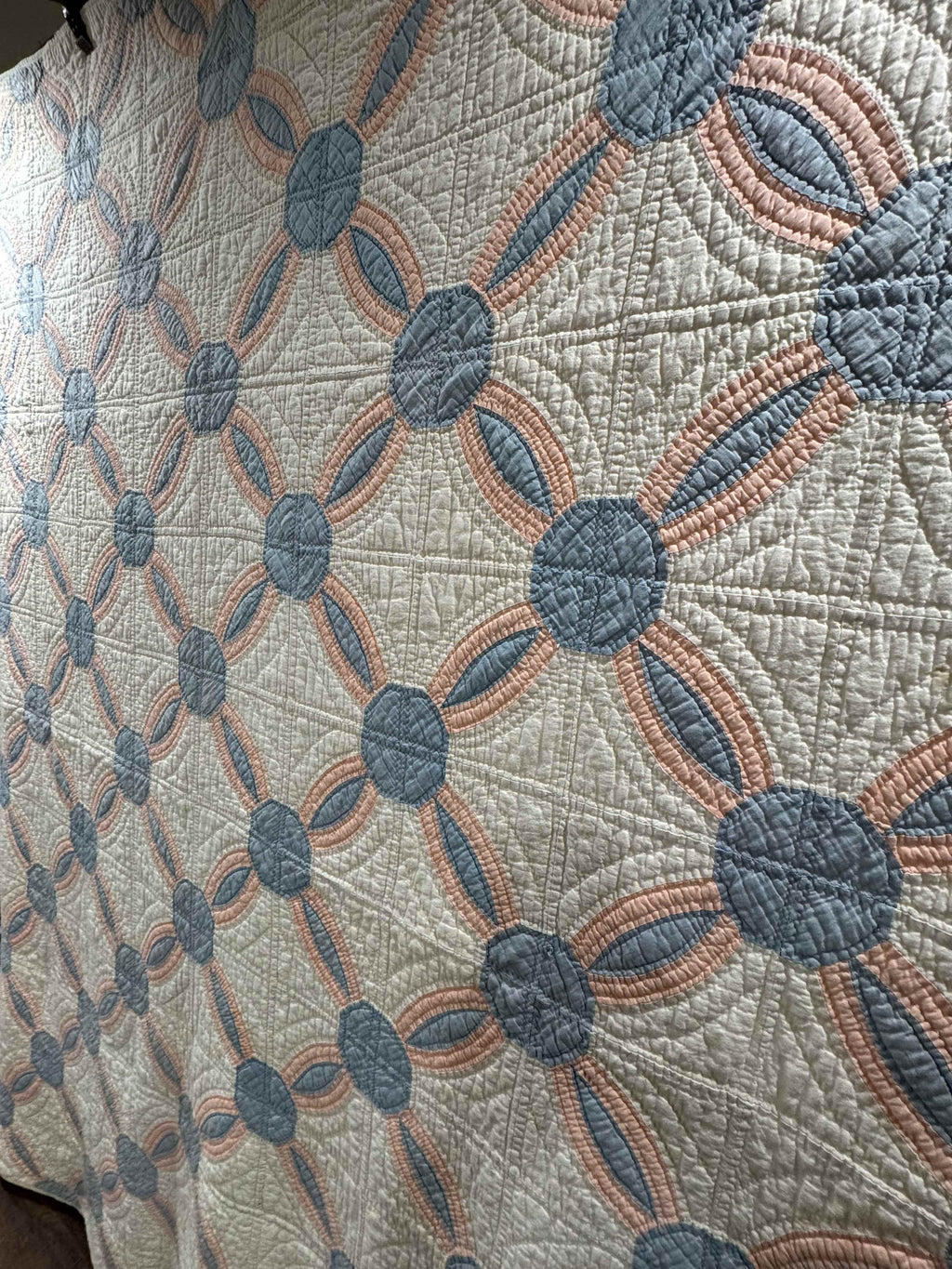 Vintage Job's Tears Quilt