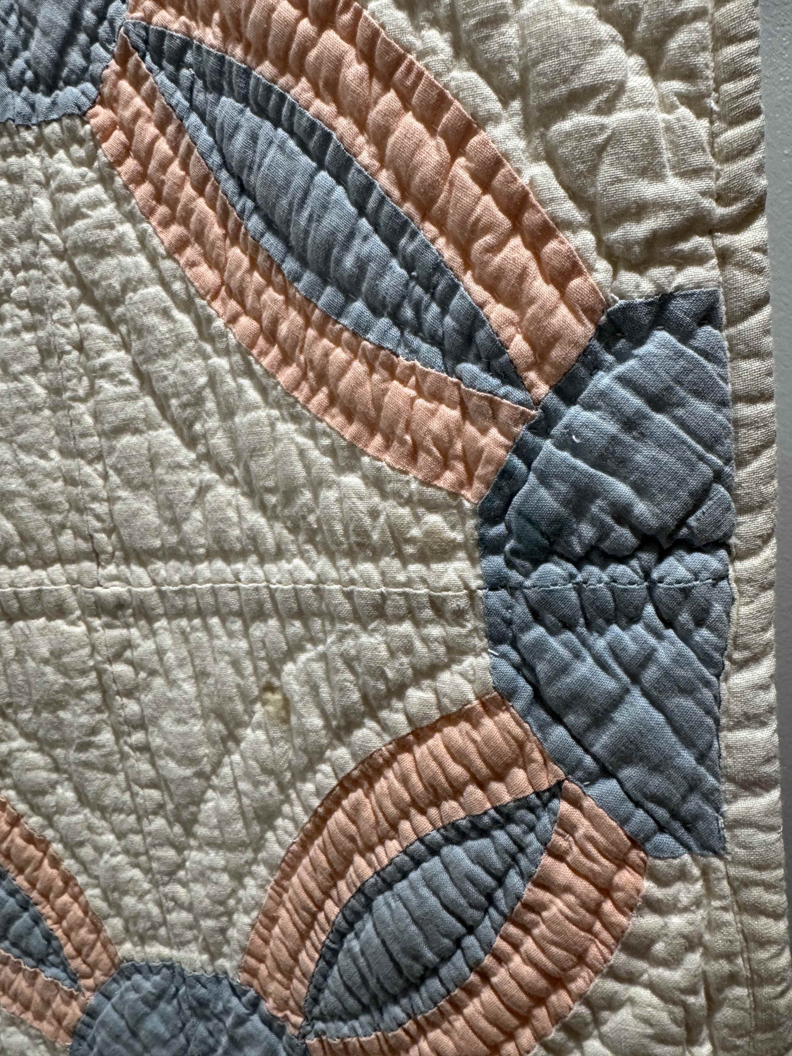 Vintage Job's Tears Quilt